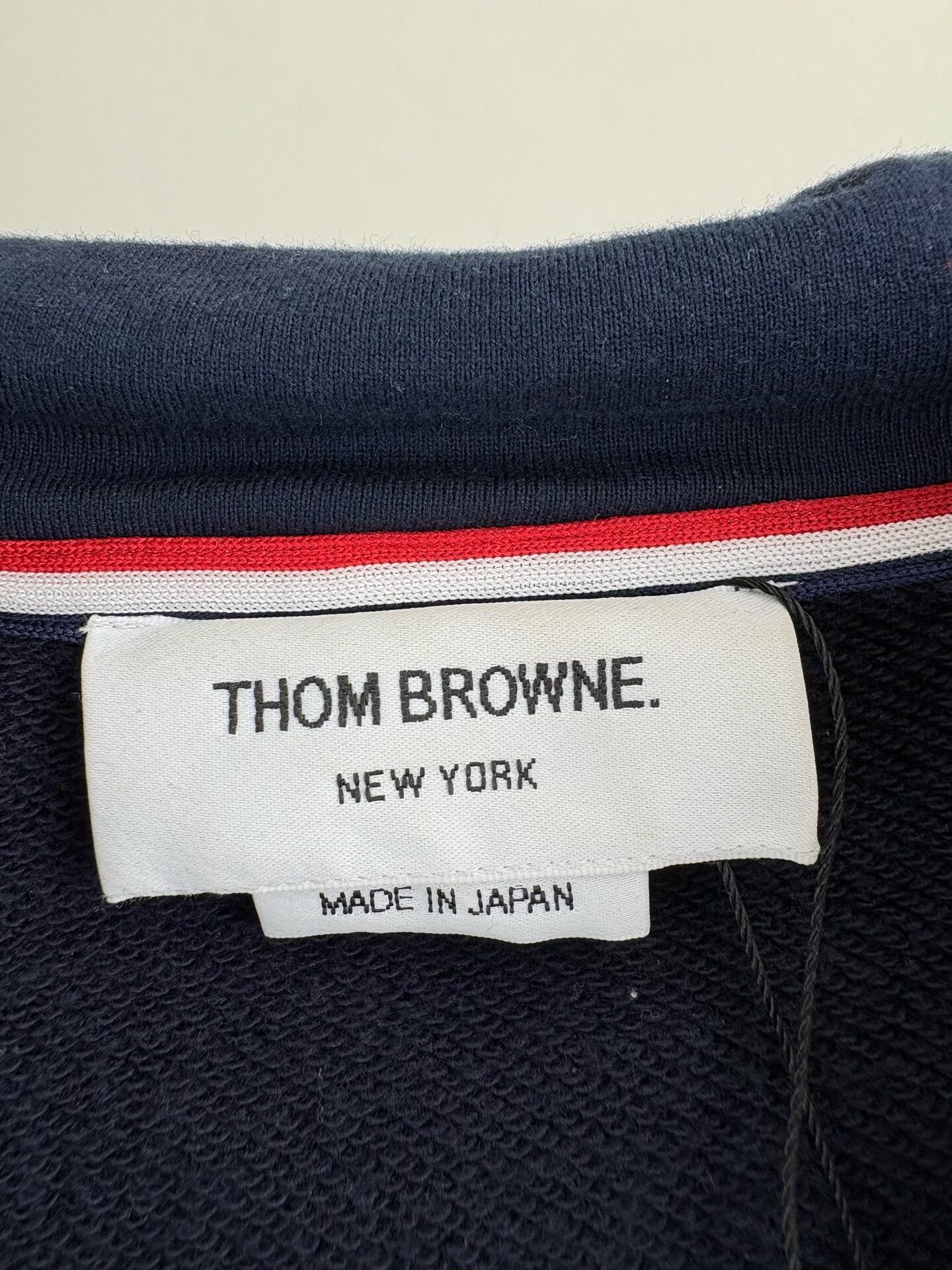 Thom Browne Thom Browne Four-Bar Zip Hoodie Size 5 Size US XXL / EU 58 / 5 - 5 Thumbnail
