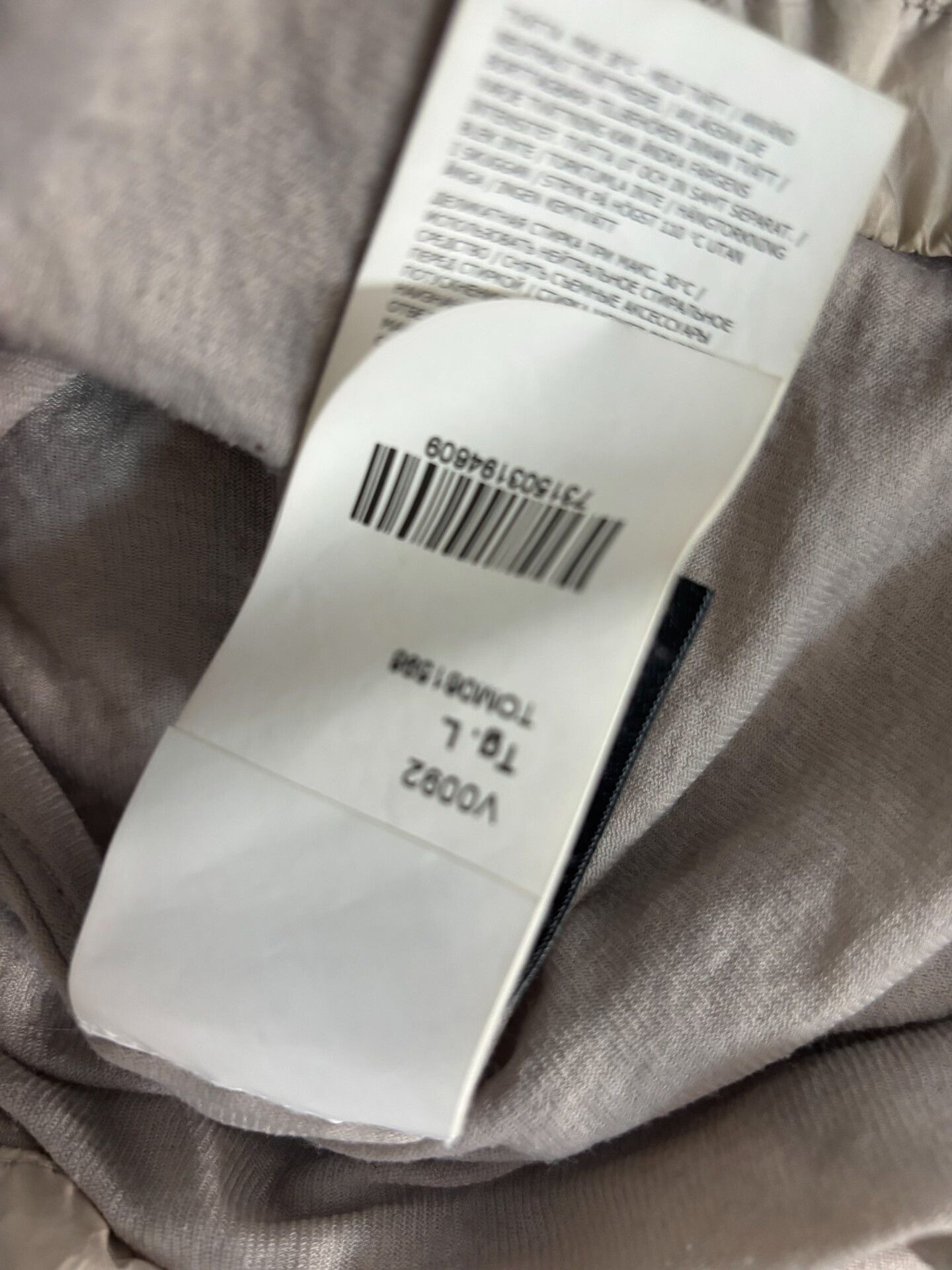 Stone Island Stone Island Beige Lightweight Zip Jacket L Size US L / EU 52-54 / 3 - 7 Thumbnail