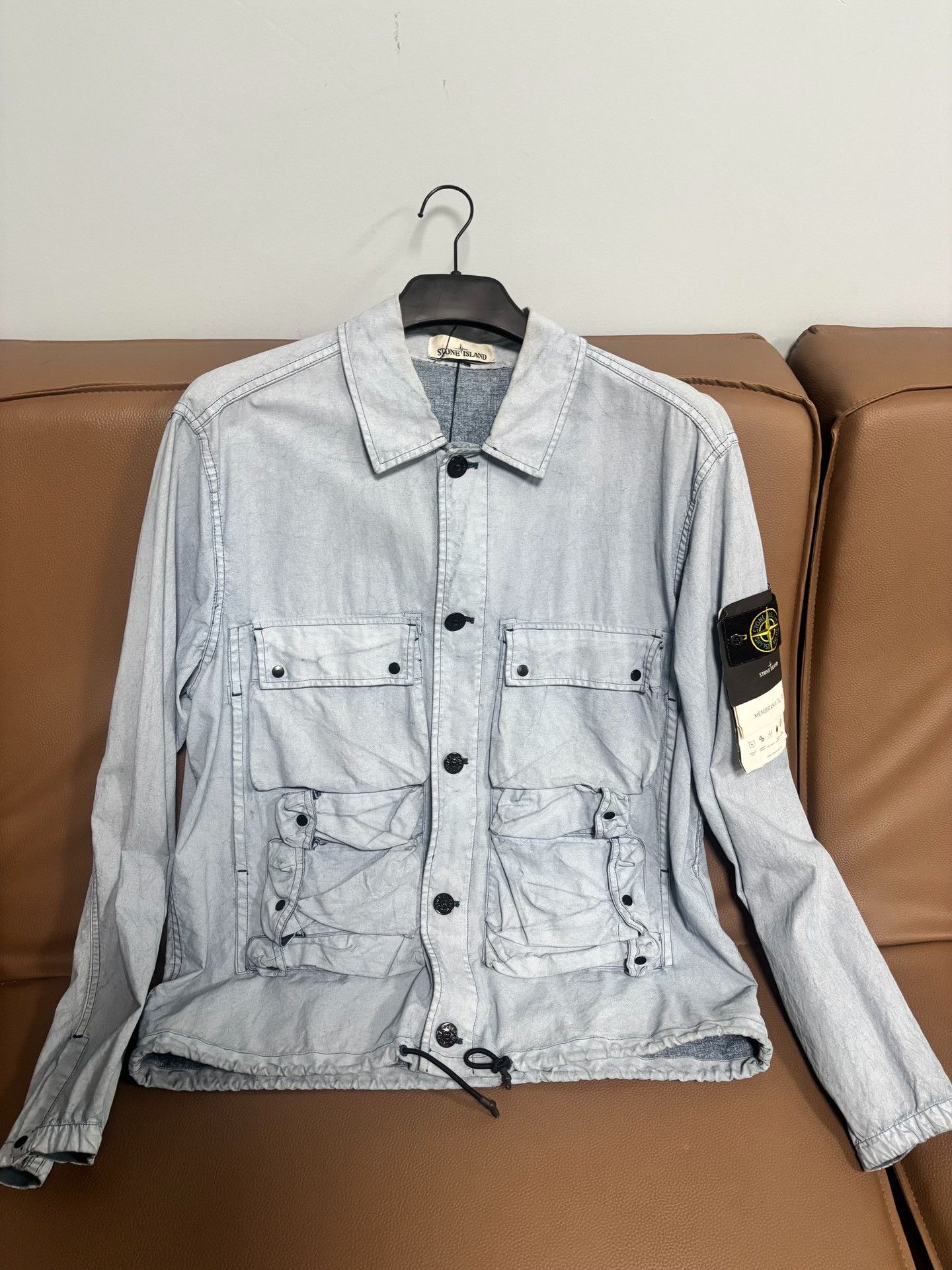 Stone Island Stone Island Membrana 3L TC Pocket Jacket L Size US L / EU 52-54 / 3 - 2 Thumbnail