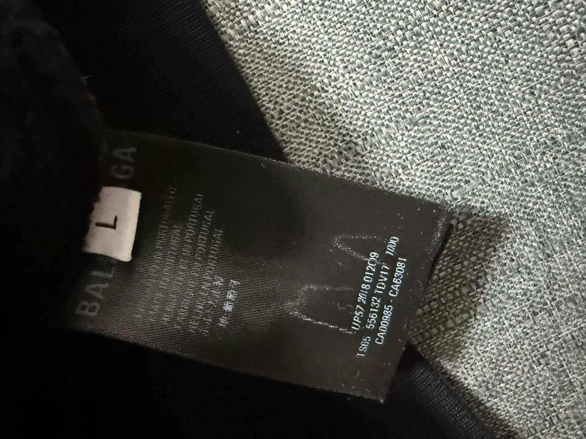 Balenciaga Balenciaga Techno Logo Zip Hoodie L Size US L / EU 52-54 / 3 - 4 Thumbnail