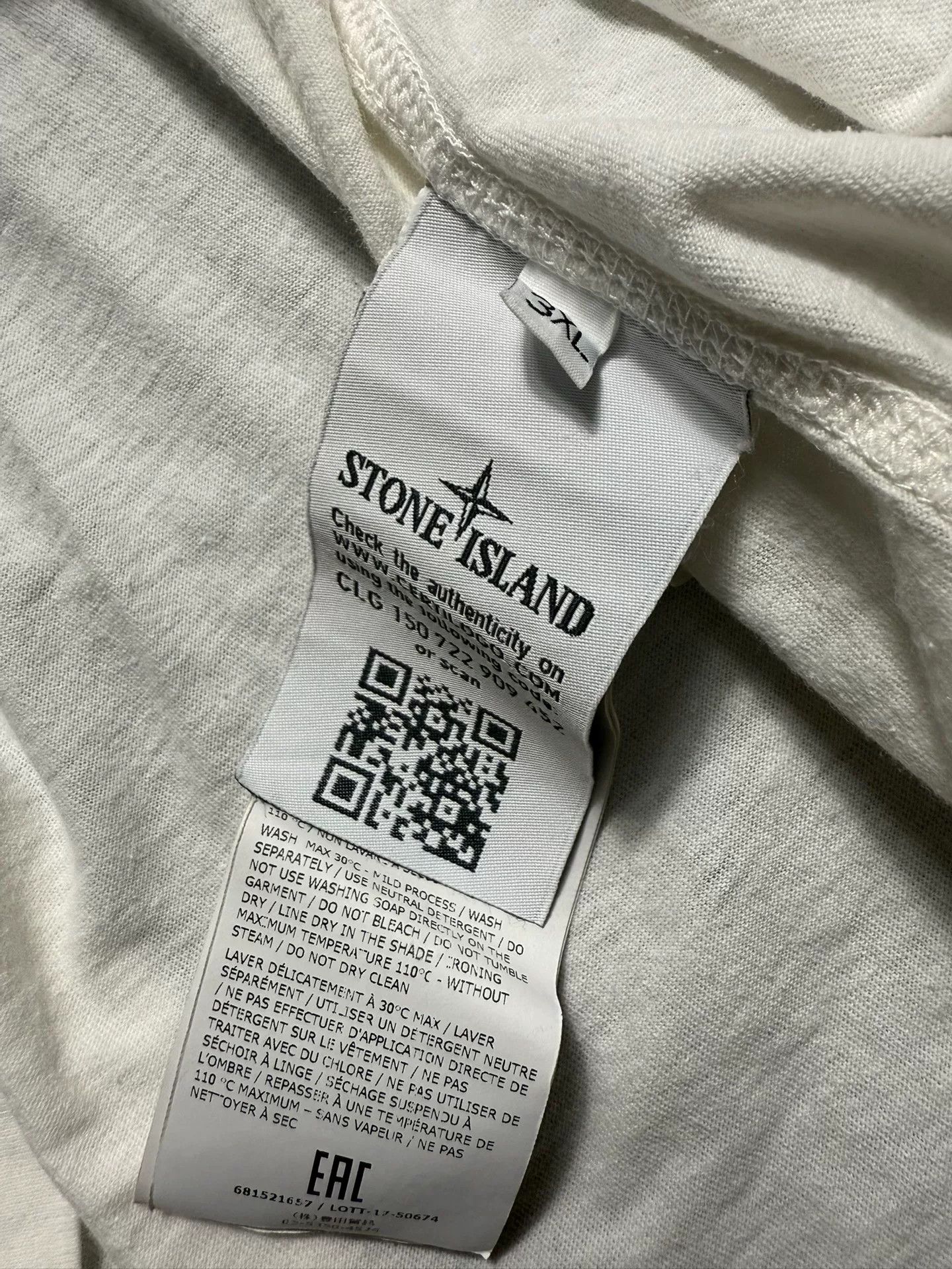 Stone Island Stone Island Pocket Compass T-Shirt 3XL Size US XXL / EU 58 / 5 - 5 Thumbnail