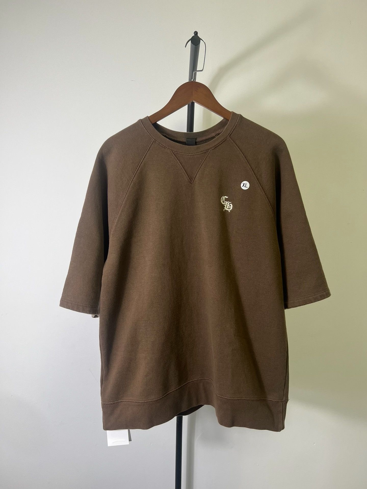 Chrome Hearts Chrome Hearts Logo Embroidery Short Sleeve Sweatshirt XL Size US XL / EU 56 / 4 - 2 Thumbnail