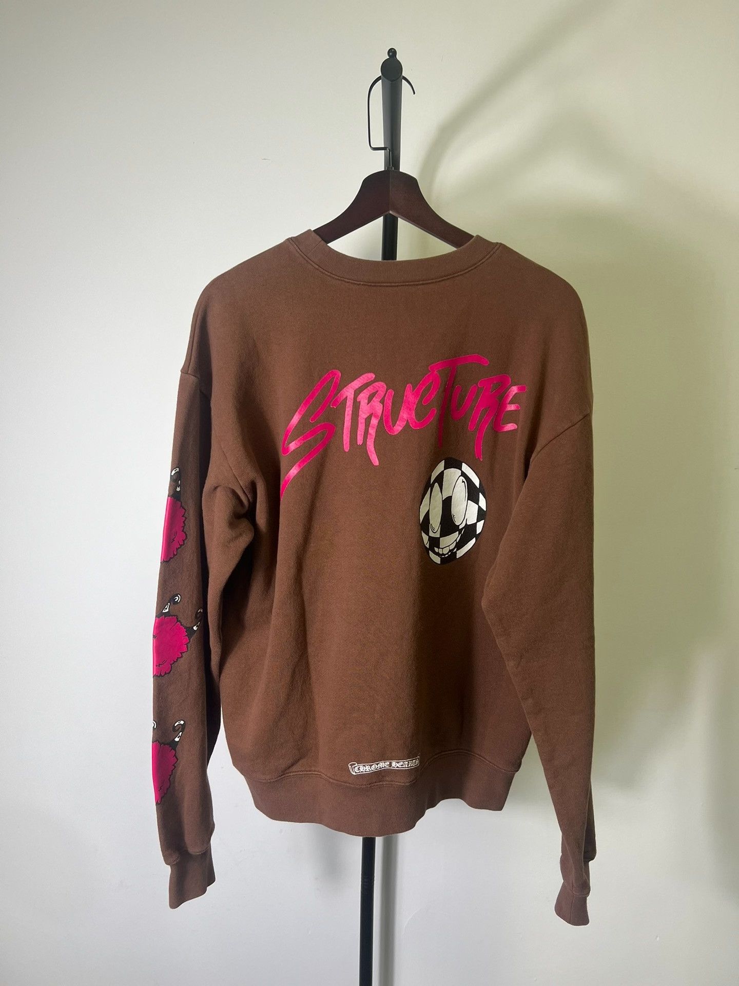 Chrome Hearts Chrome Hearts Matty Boy Brown Structure Sweatshirt M Size US M / EU 48-50 / 2 - 3 Thumbnail