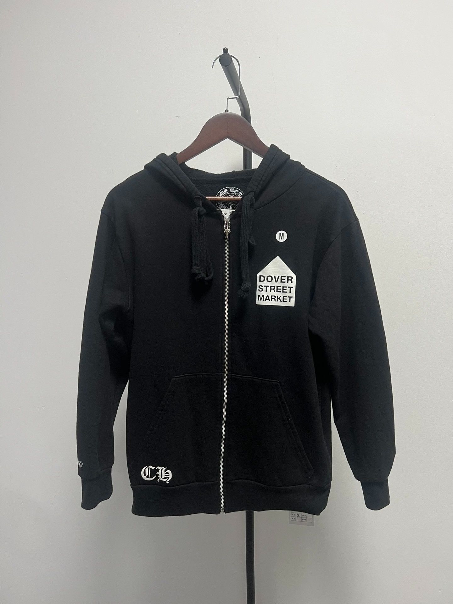 Chrome Hearts Chrome Hearts x DSM Logo Zip Hoodie US M Size US M / EU 48-50 / 2 - 2 Thumbnail