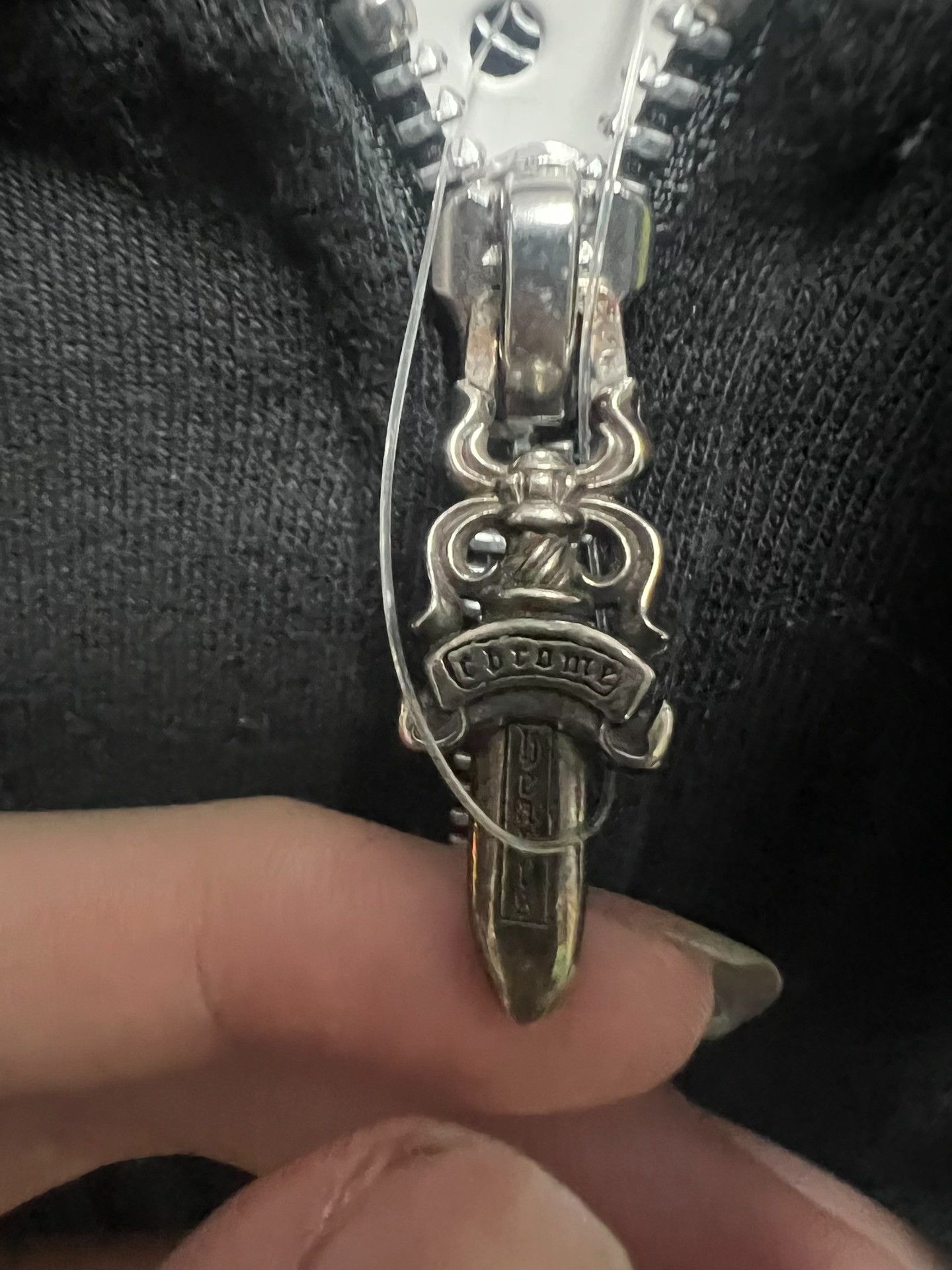 Chrome Hearts Chrome Hearts x DSM Logo Zip Hoodie US M Size US M / EU 48-50 / 2 - 3 Thumbnail