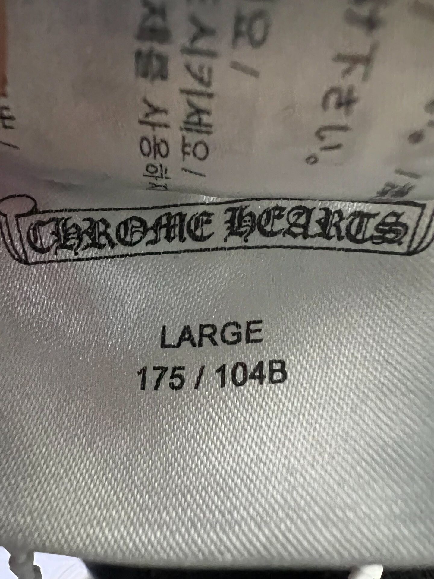 Chrome Hearts Chrome Hearts Scroll Logo Zip Hoodie Size L Size US L / EU 52-54 / 3 - 5 Thumbnail