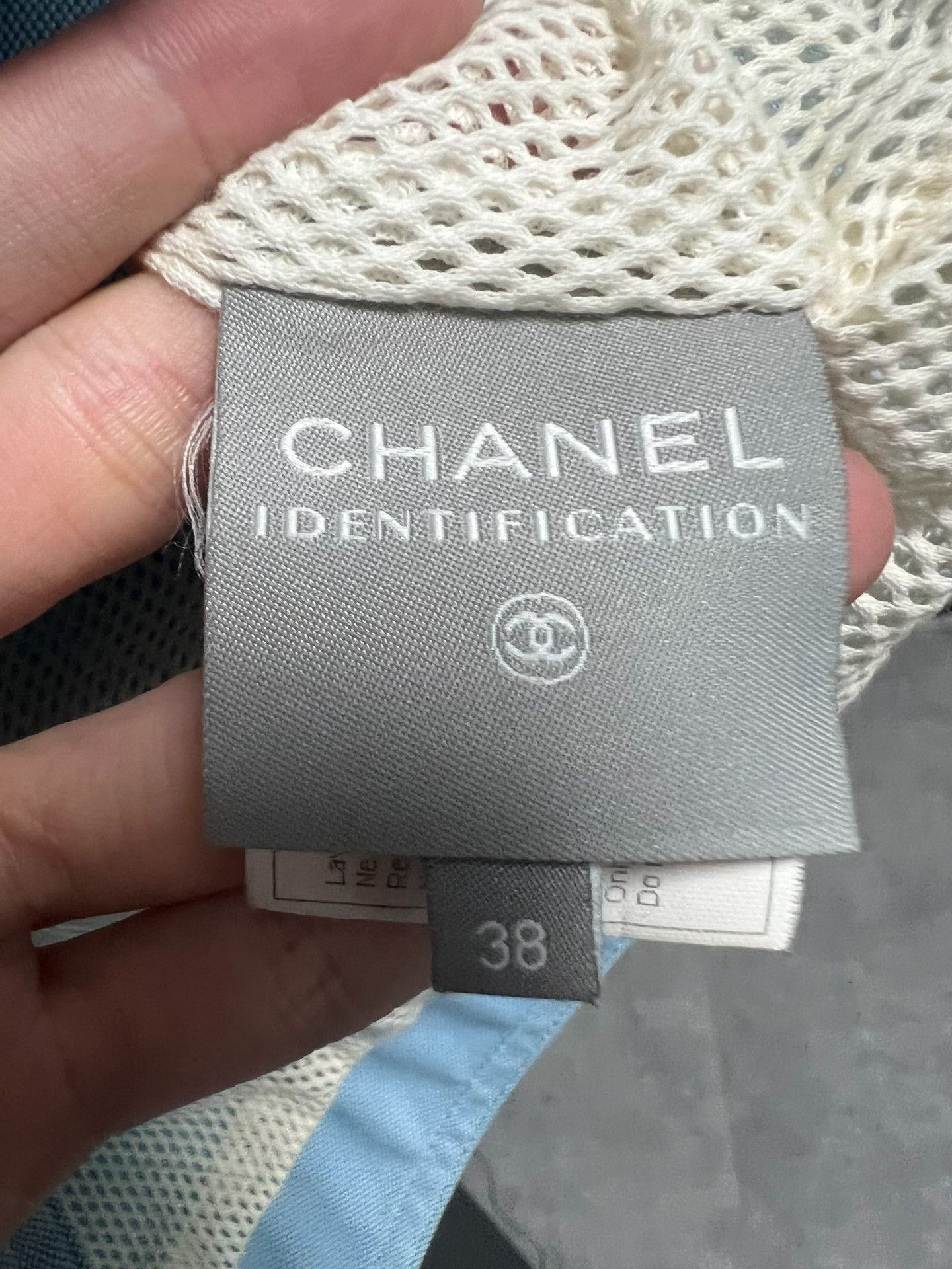 Chanel Chanel Identification Blue Zip Jacket 38 Size S / US 4 / IT 40 - 5 Thumbnail