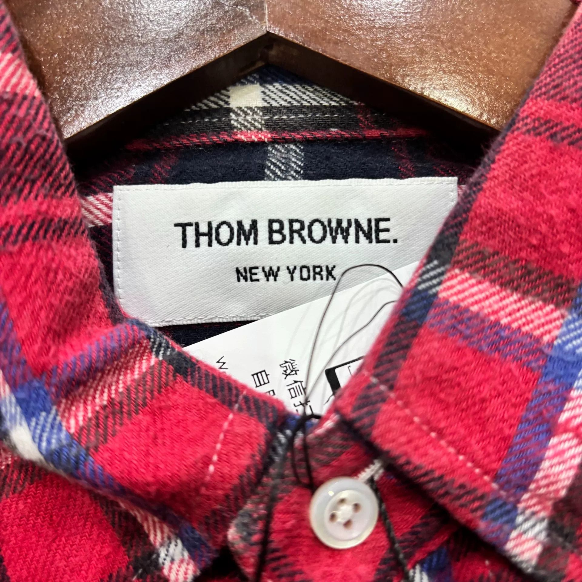 Thom Browne Thom Browne Plaid Button Up Shirt Size 1 Size US S / EU 44-46 / 1 - 3 Thumbnail