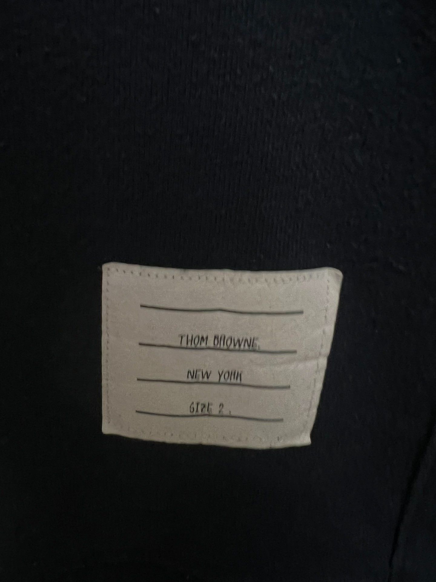 Thom Browne Thom Browne 4-Bar Navy Sweatshirt 2 Size US M / EU 48-50 / 2 - 3 Thumbnail