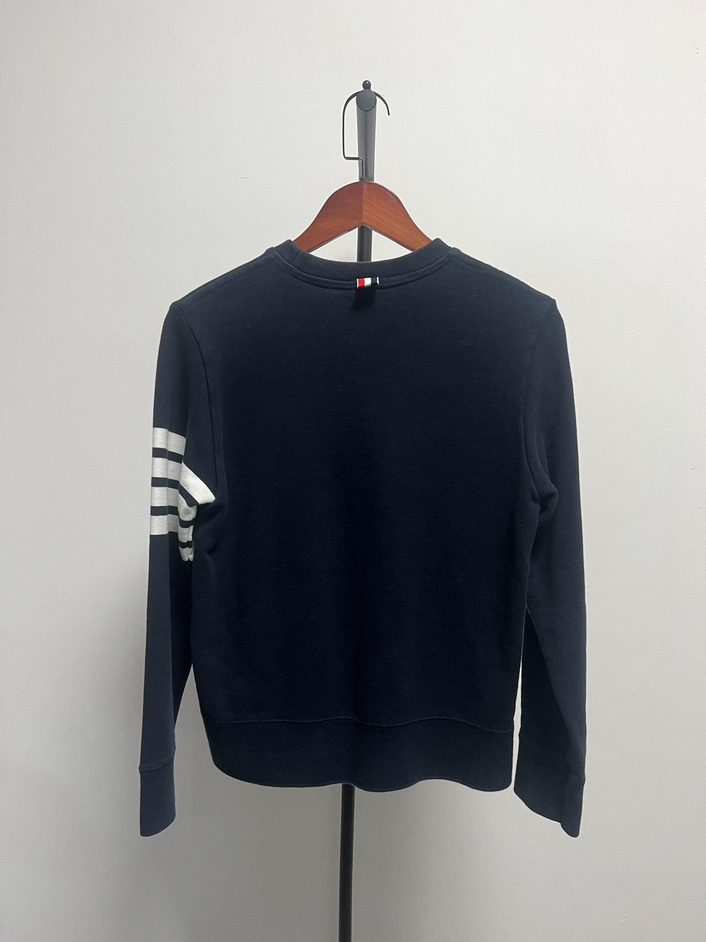 Thom Browne Thom Browne 4-Bar Navy Sweatshirt 2 Size US M / EU 48-50 / 2 - 4 Thumbnail