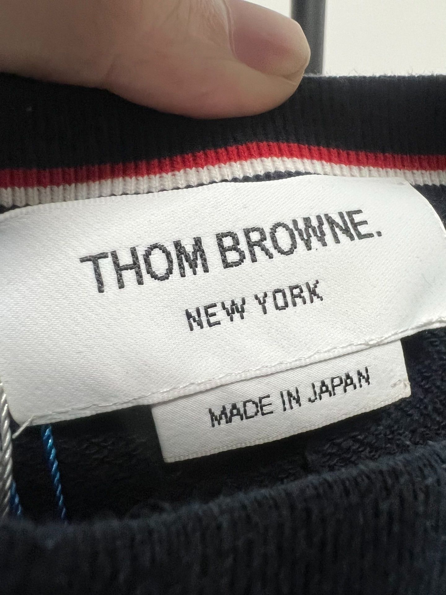 Thom Browne Thom Browne 4-Bar Navy Sweatshirt 2 Size US M / EU 48-50 / 2 - 5 Thumbnail