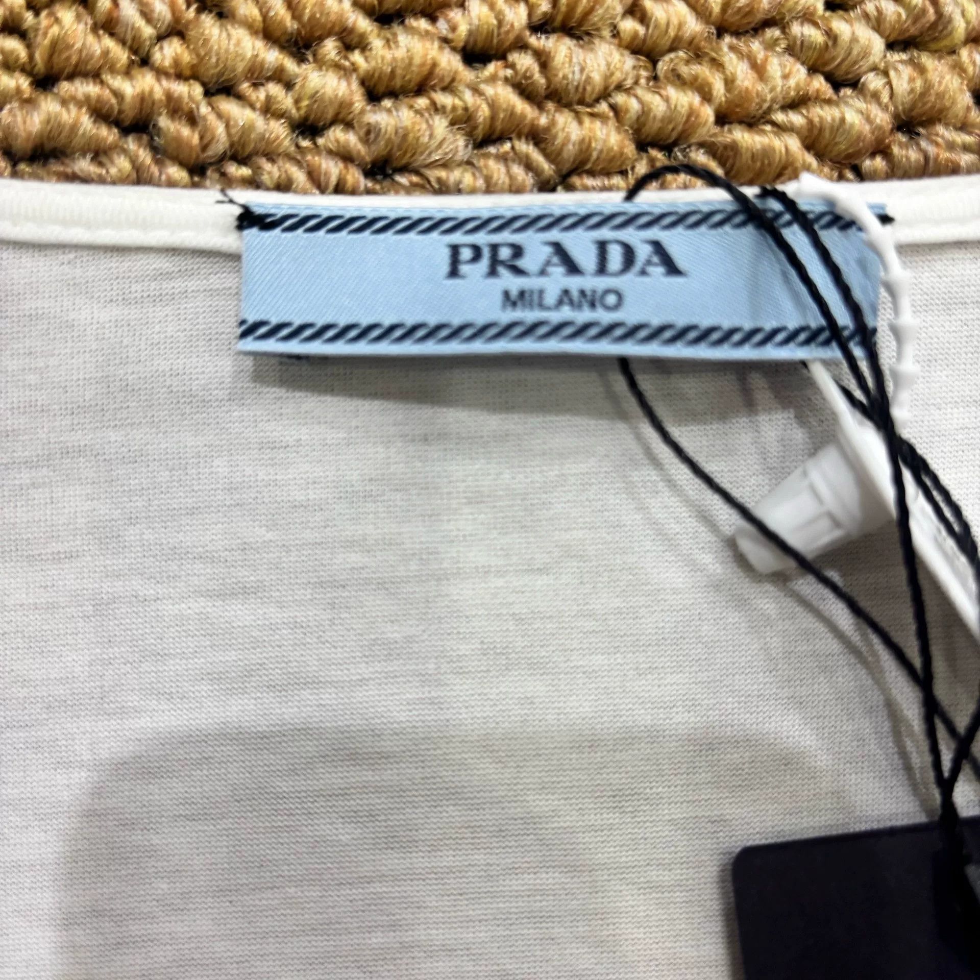 Prada Prada Re-Nylon Triangle Logo Long Sleeve Tee XS Size XS / US 0-2 / IT 36-38 - 4 Thumbnail