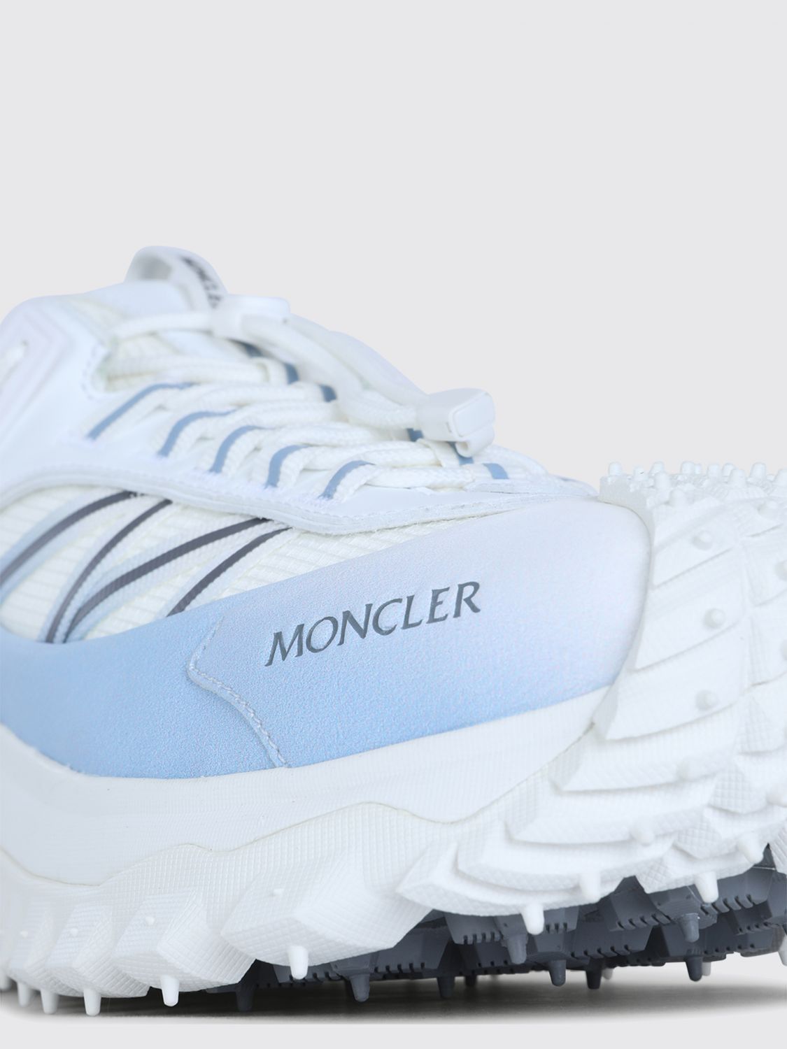 Moncler Moncler Sneakers Men Gnawed Blue Size US 11 / EU 44 - 4 Thumbnail