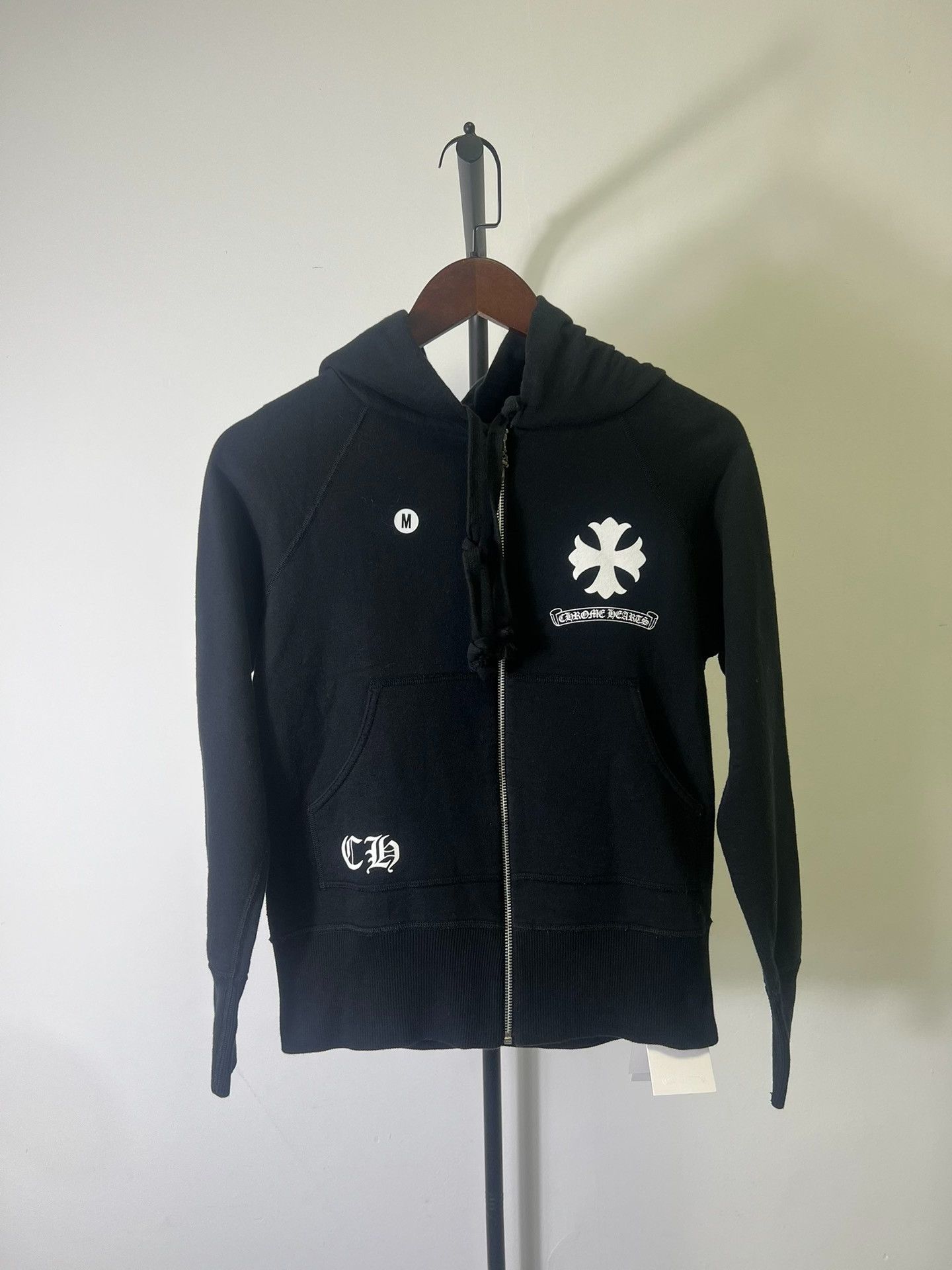 Chrome Hearts Chrome Hearts Spiral Cross Zip Up Hoodie Size M Size US M / EU 48-50 / 2 - 2 Thumbnail