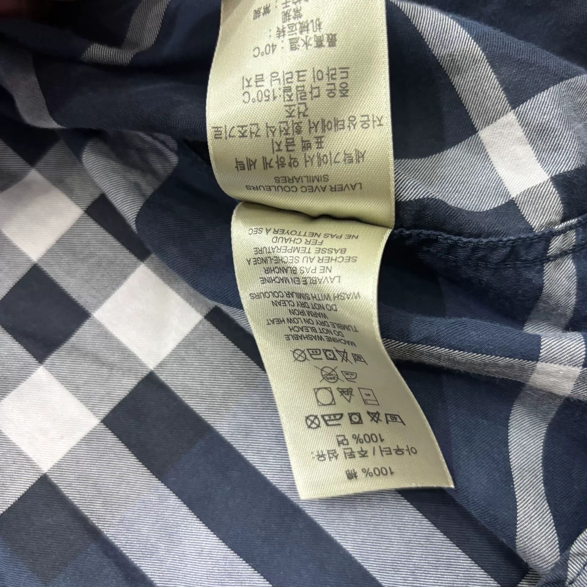 Burberry Burberry Brit Check Long Sleeve Shirt XXXL Size US XXL / EU 58 / 5 - 5 Thumbnail