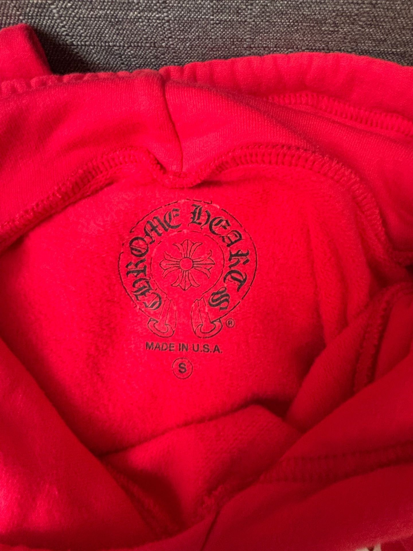 Chrome Hearts Chrome Hearts Red Sanskrit Scroll Hoodie S Size US S / EU 44-46 / 1 - 4 Thumbnail