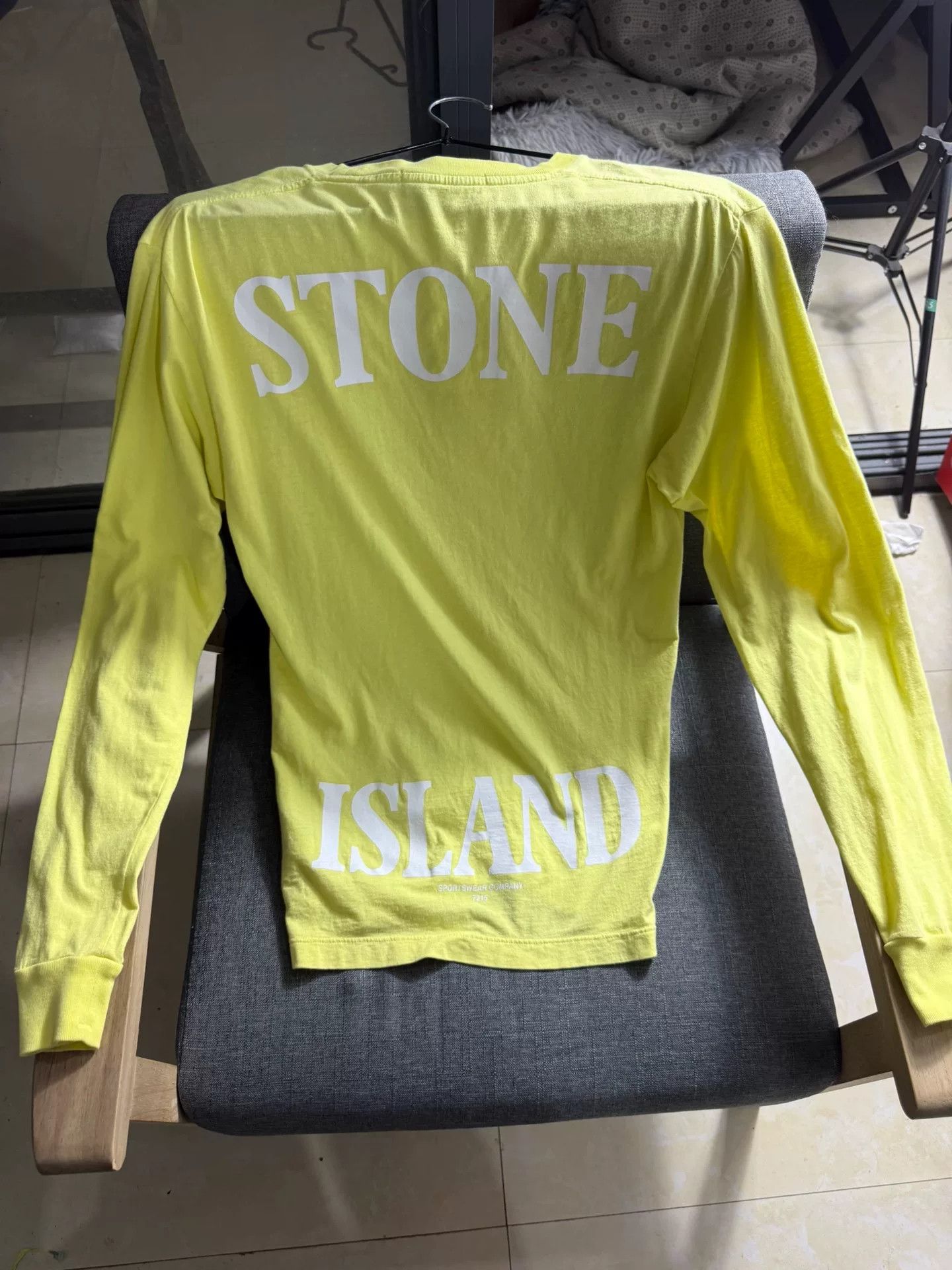 Stone Island Stone Island Back Logo Long Sleeve T-Shirt Size S Size US S / EU 44-46 / 1 - 7 Thumbnail