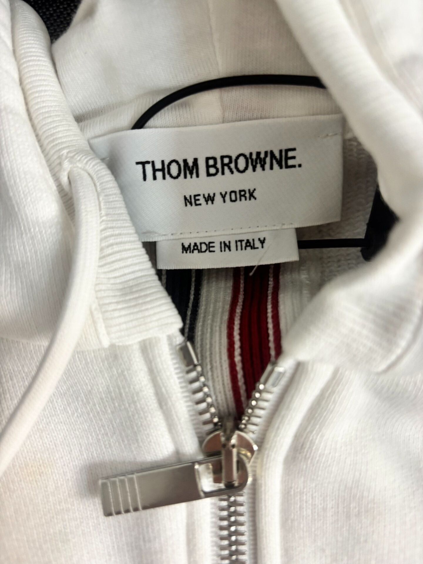 Thom Browne Thom Browne Stripe Zip Hoodie Size 2 Size US M / EU 48-50 / 2 - 4 Thumbnail