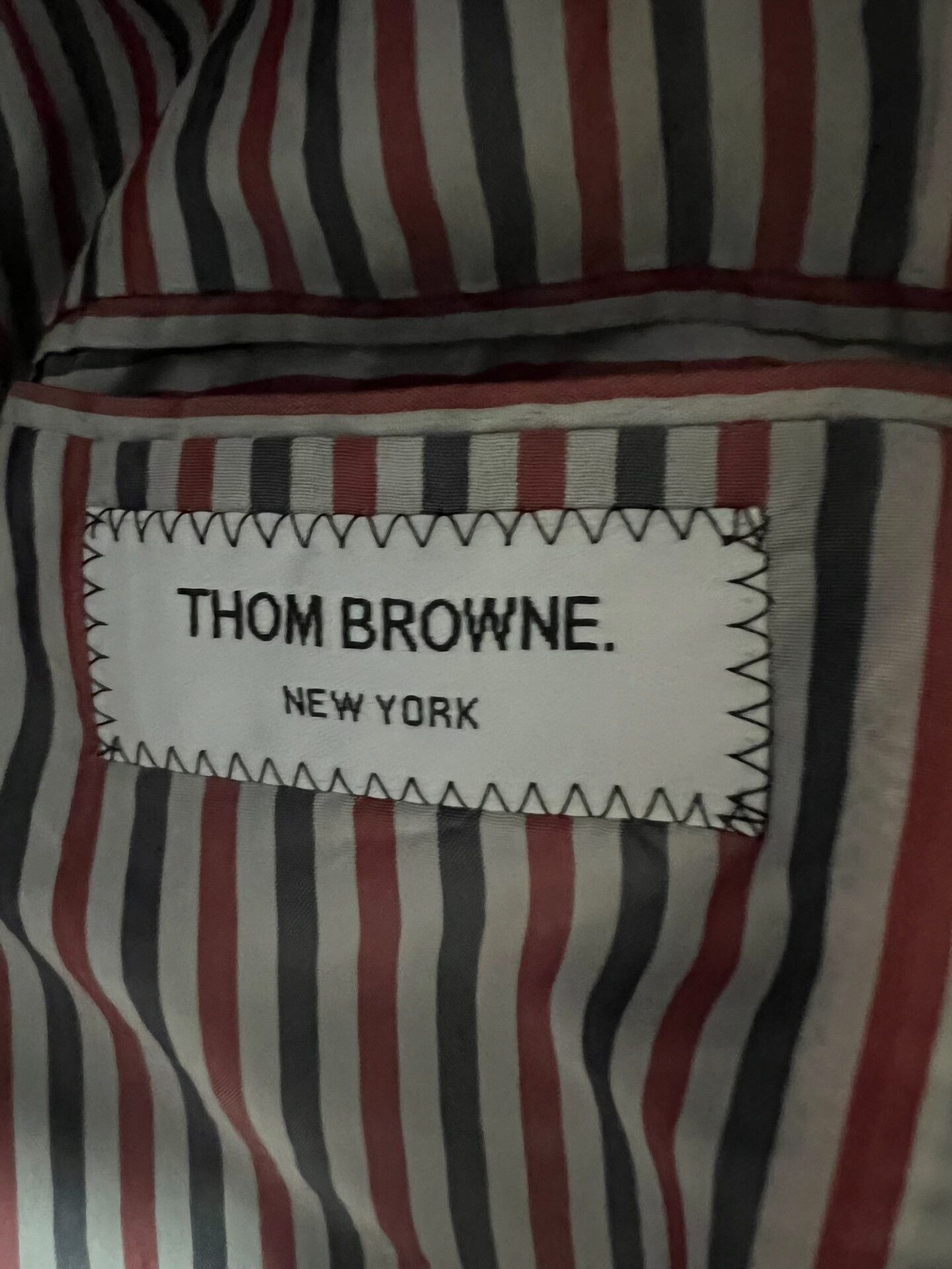 Thom Browne Thom Browne Gray Wool Blend Bomber Jacket Size 0 Size US XS / EU 42 / 0 - 5 Thumbnail