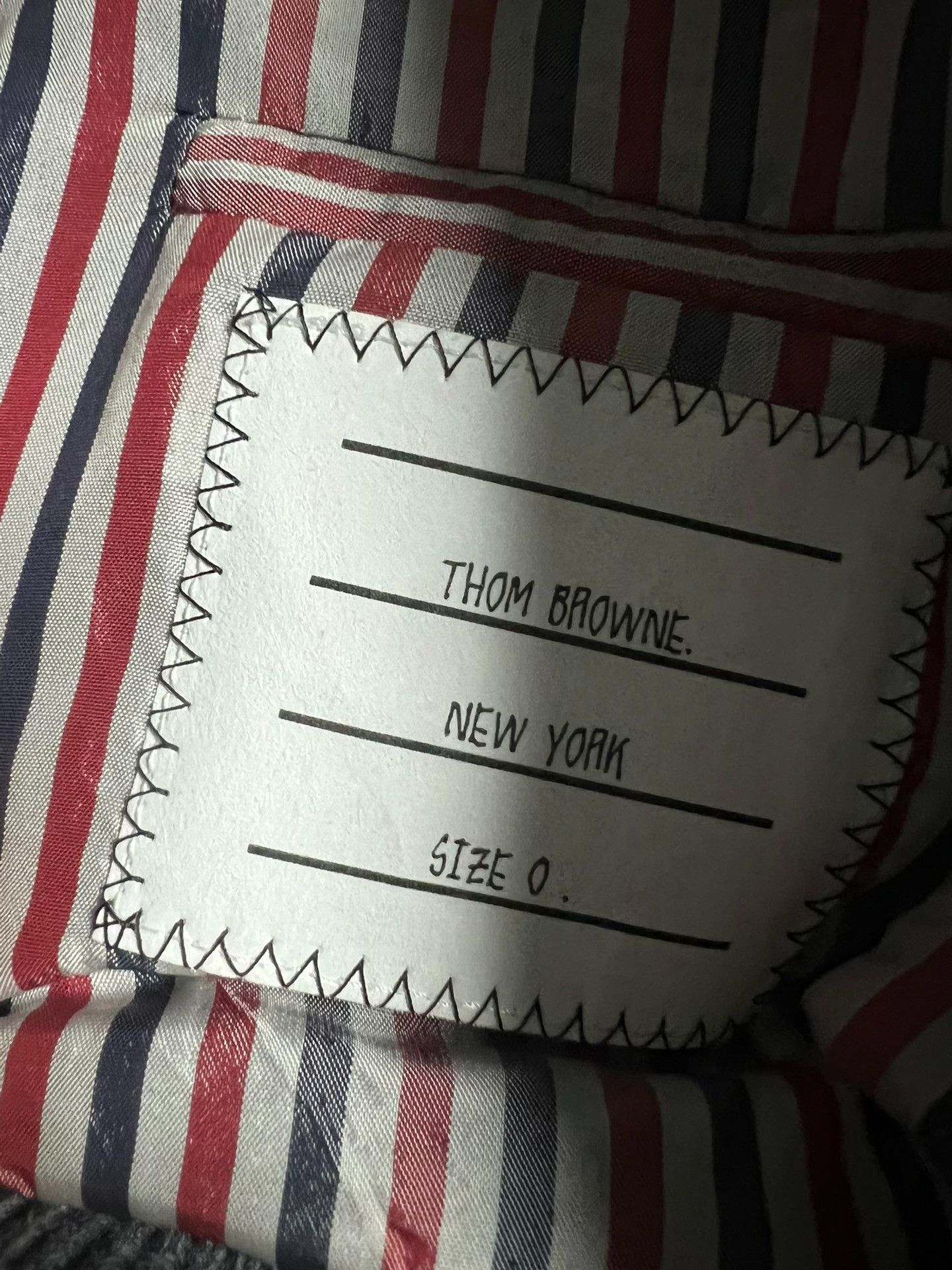 Thom Browne Thom Browne Gray Wool Blend Bomber Jacket Size 0 Size US XS / EU 42 / 0 - 6 Thumbnail