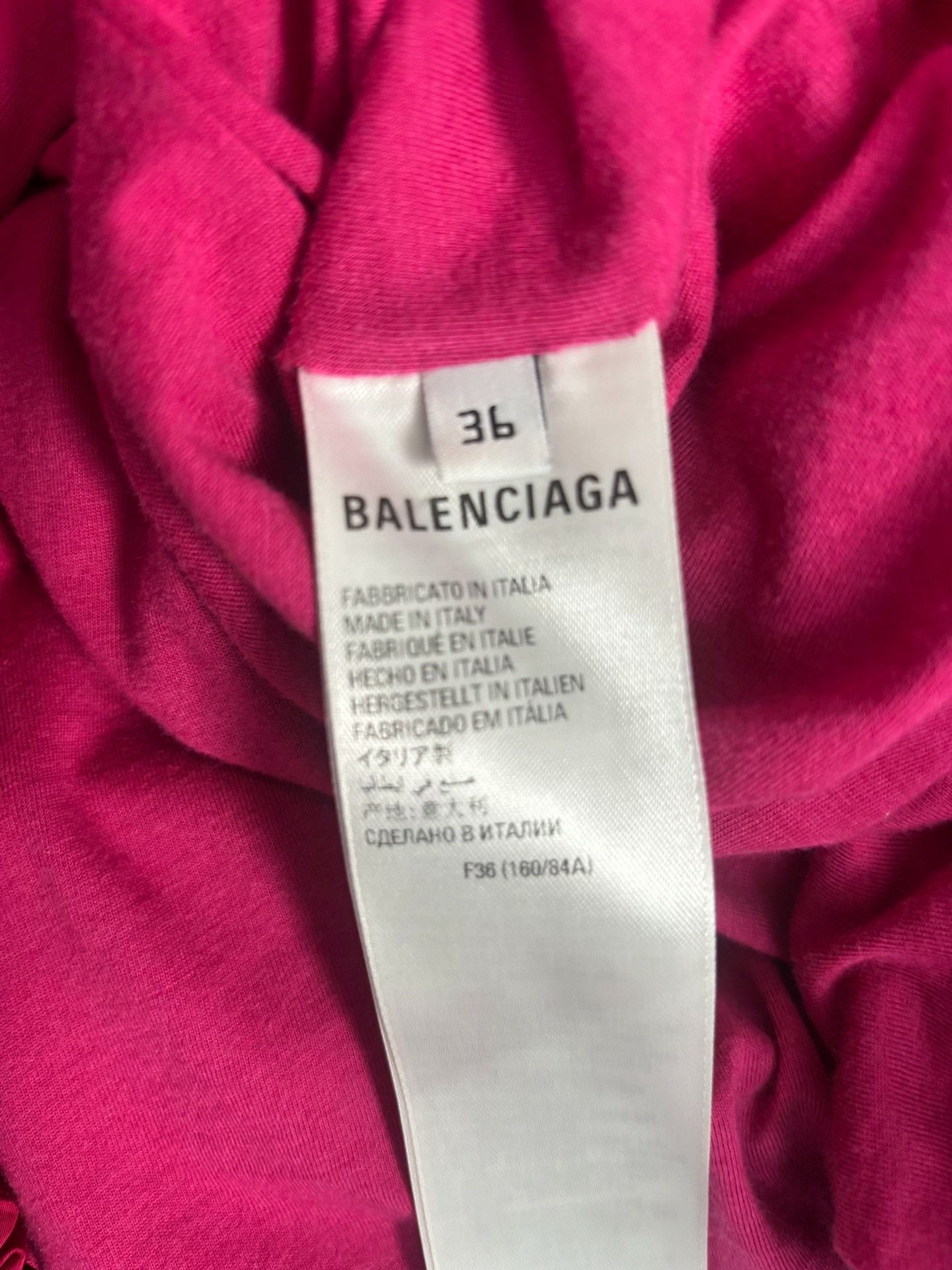 Balenciaga Balenciaga Pink Logo Windbreaker Jacket Size 36 Size XS / US 0-2 / IT 36-38 - 5 Thumbnail