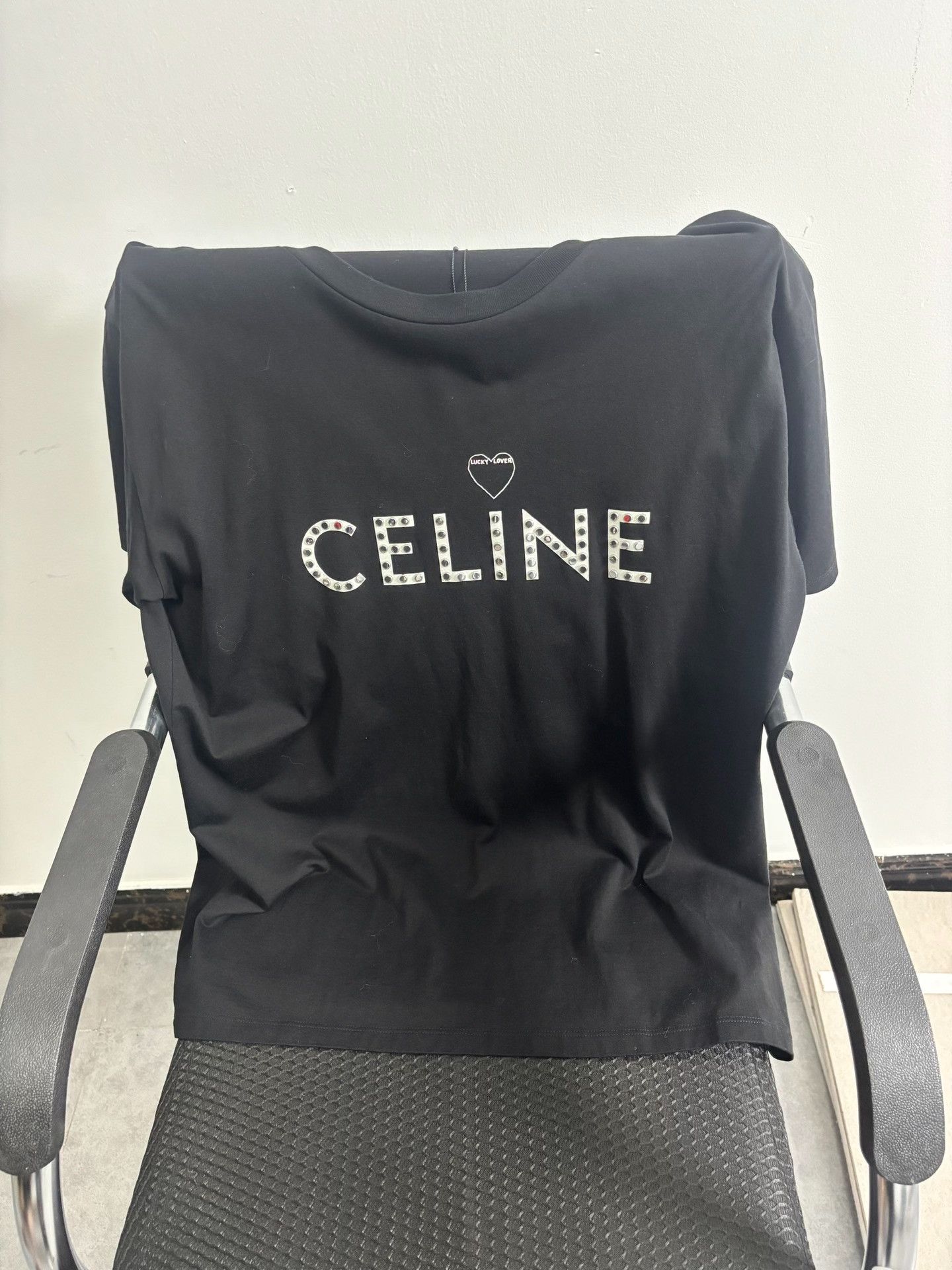 Celine Celine Heart Logo T-Shirt L Size US L / EU 52-54 / 3 - 2 Thumbnail