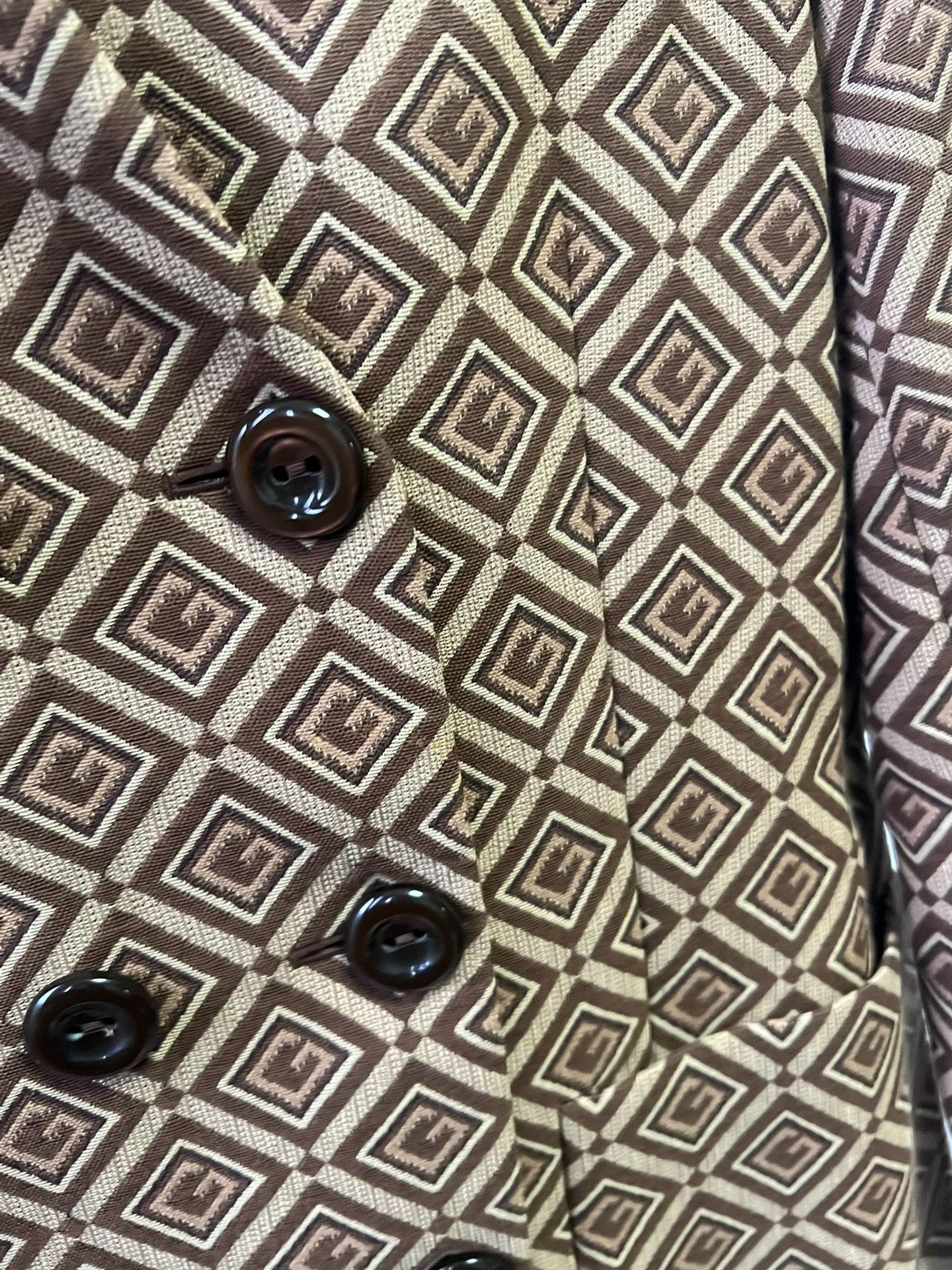 Gucci Gucci Geometric G Logo Double Breasted Blazer IT 36 Size XS / US 0-2 / IT 36-38 - 5 Thumbnail