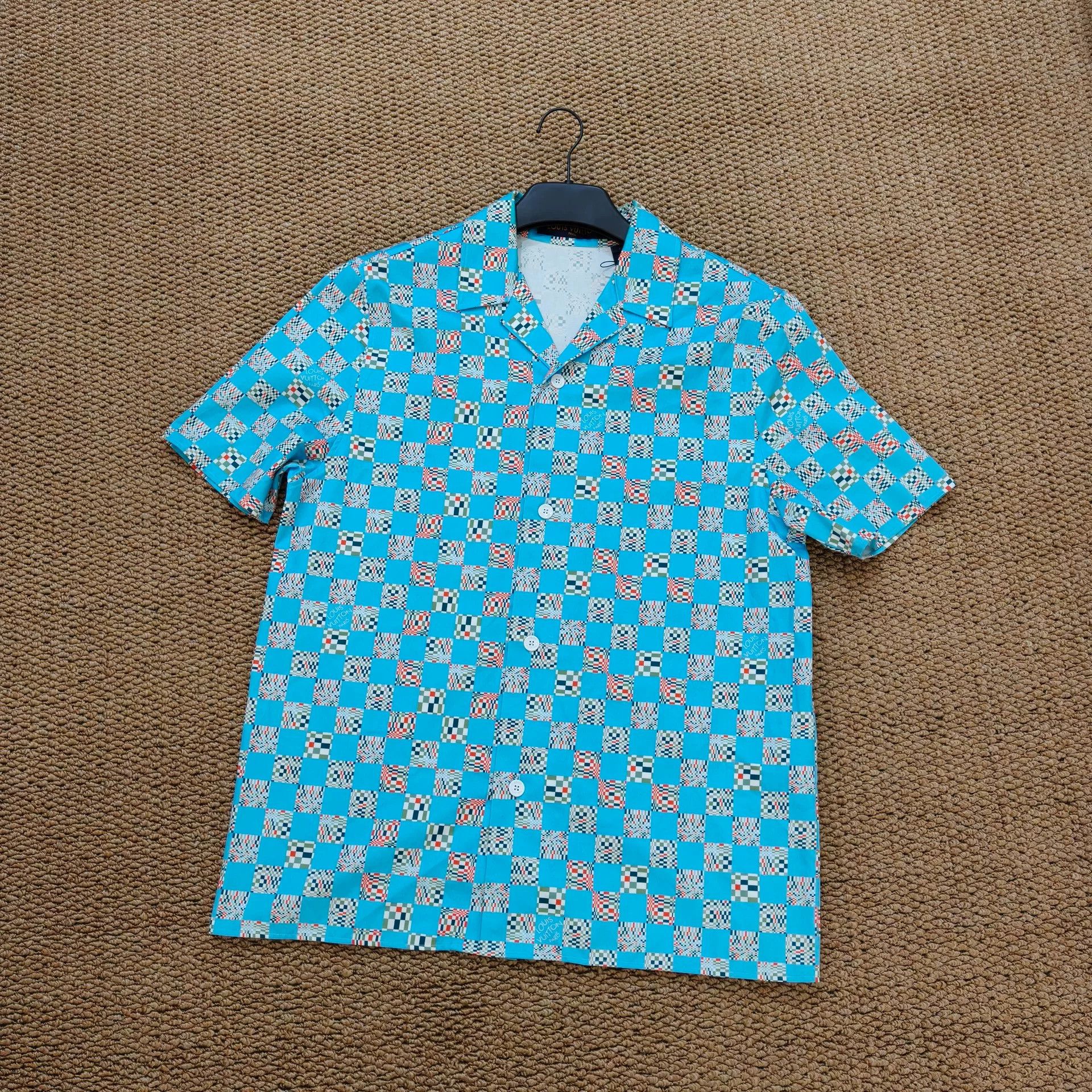 Louis Vuitton Louis Vuitton Check Short Sleeve Shirt XS Size US XS / EU 42 / 0 - 2 Thumbnail