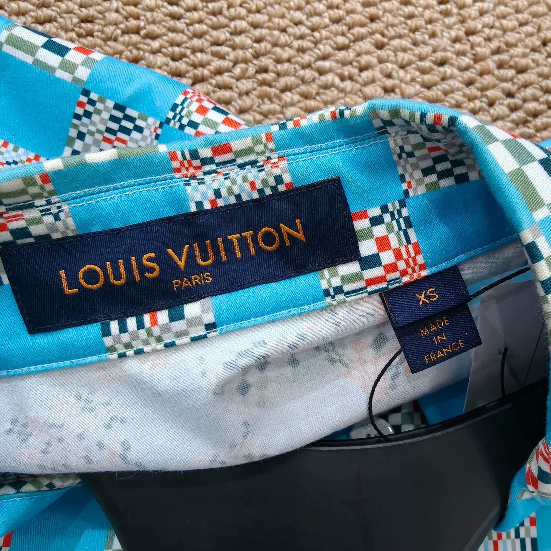 Louis Vuitton Louis Vuitton Check Short Sleeve Shirt XS Size US XS / EU 42 / 0 - 3 Thumbnail