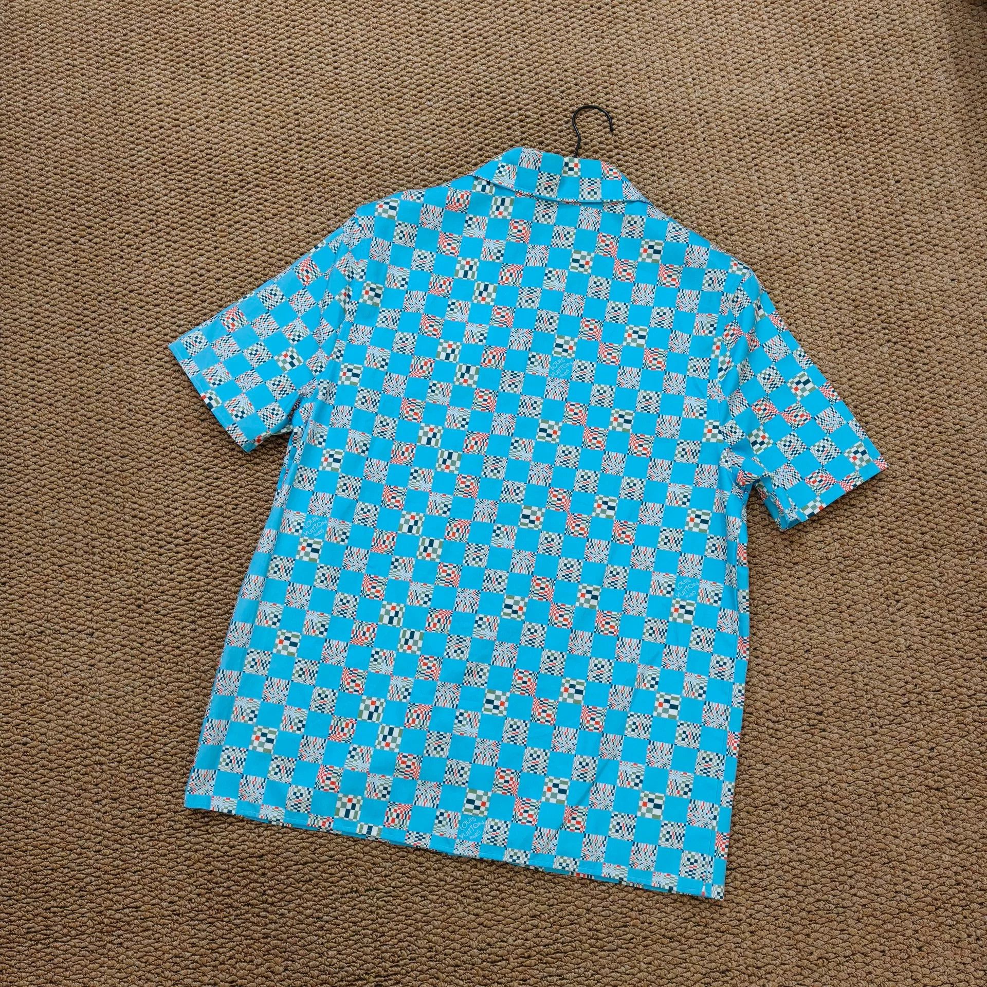 Louis Vuitton Louis Vuitton Check Short Sleeve Shirt XS Size US XS / EU 42 / 0 - 4 Thumbnail