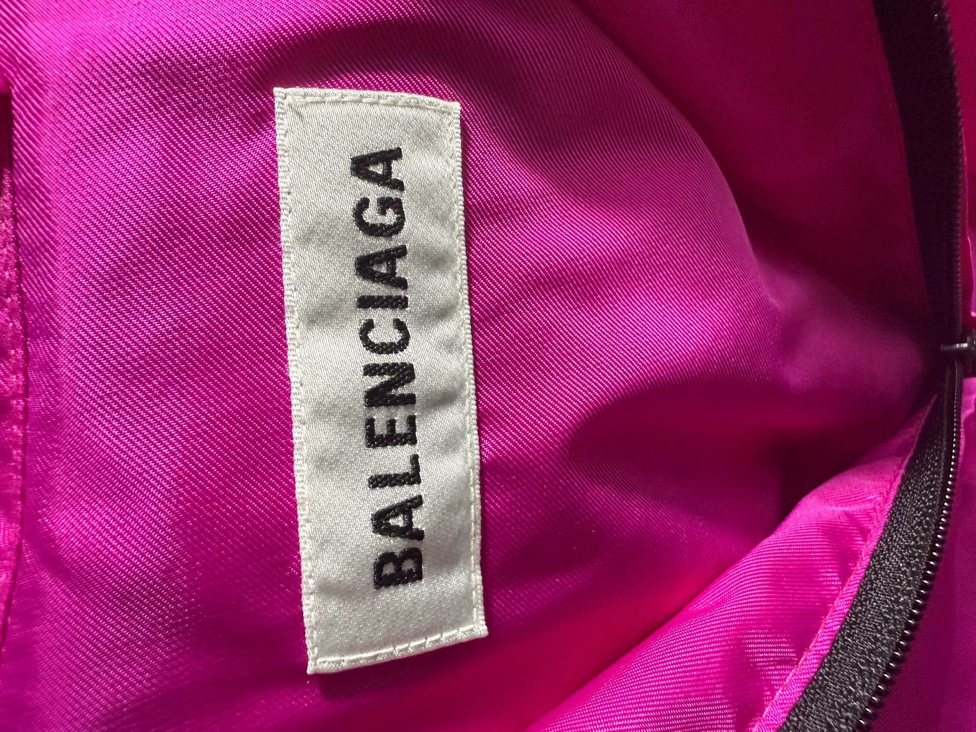 Balenciaga Balenciaga Pink Colorblock Track Jacket 36 Size XS / US 0-2 / IT 36-38 - 3 Thumbnail