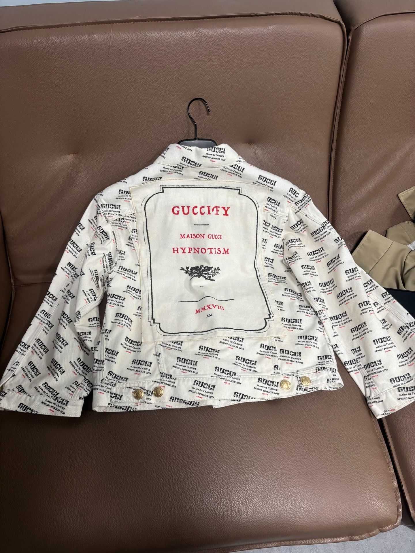 Gucci Gucci Guccify Logo Denim Jacket L Size US L / EU 52-54 / 3 - 3 Thumbnail