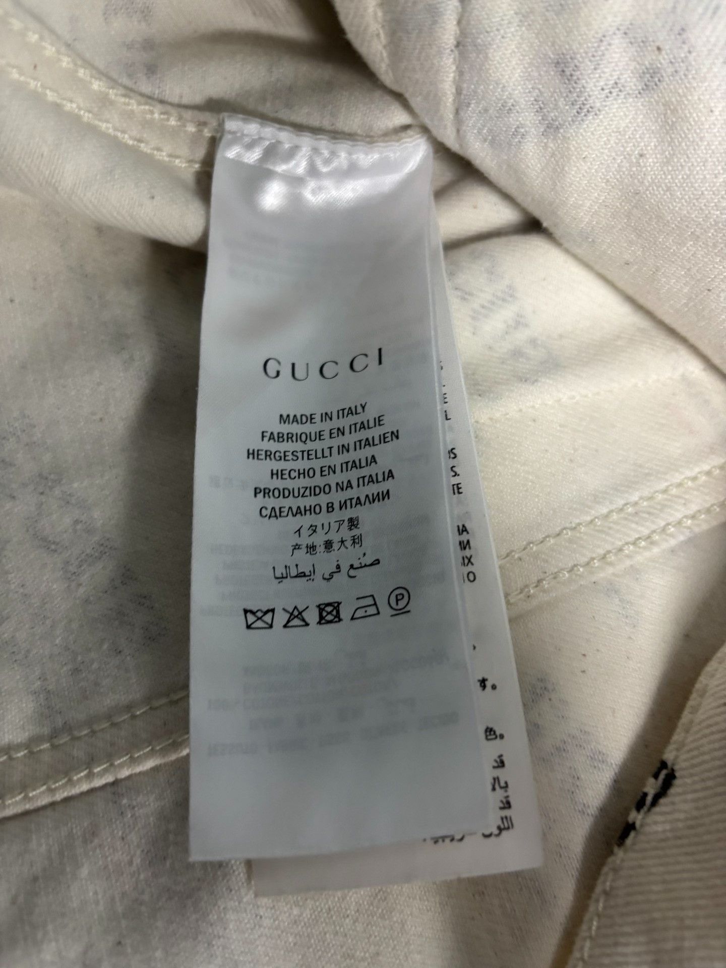 Gucci Gucci Guccify Logo Denim Jacket L Size US L / EU 52-54 / 3 - 5 Thumbnail