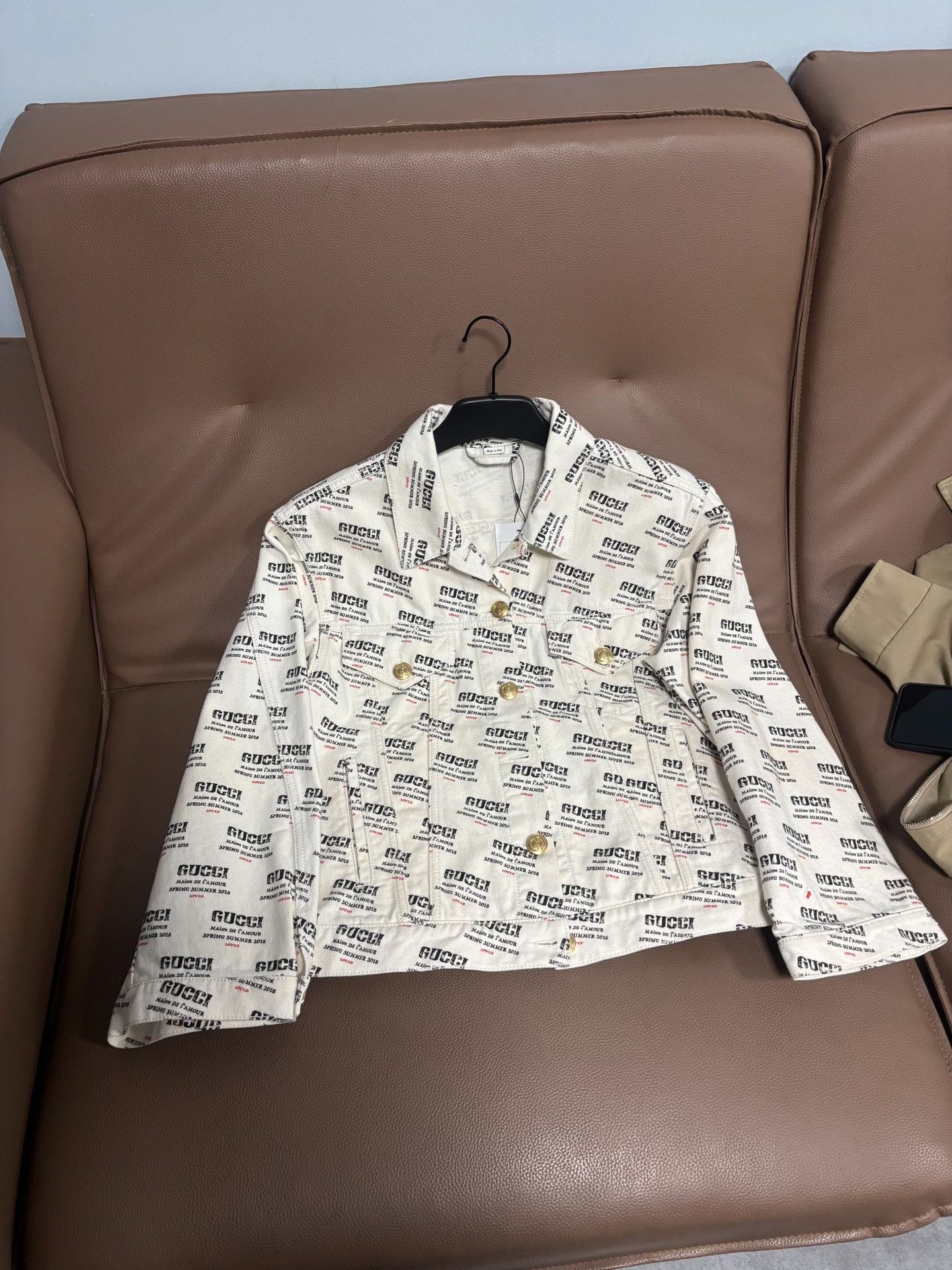 Gucci Gucci Guccify Logo Denim Jacket L Size US L / EU 52-54 / 3 - 2 Thumbnail