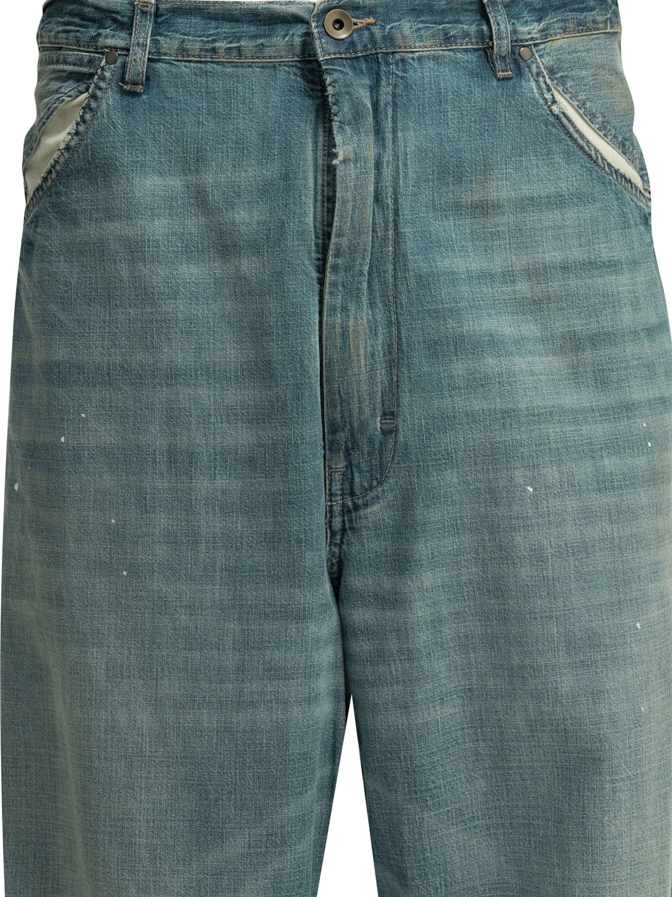 Maison Margiela Maison Margiela Wide Leg Jeans tag size 50 Men - USA Duties Paid Size US 34 / EU 50 - 3 Thumbnail