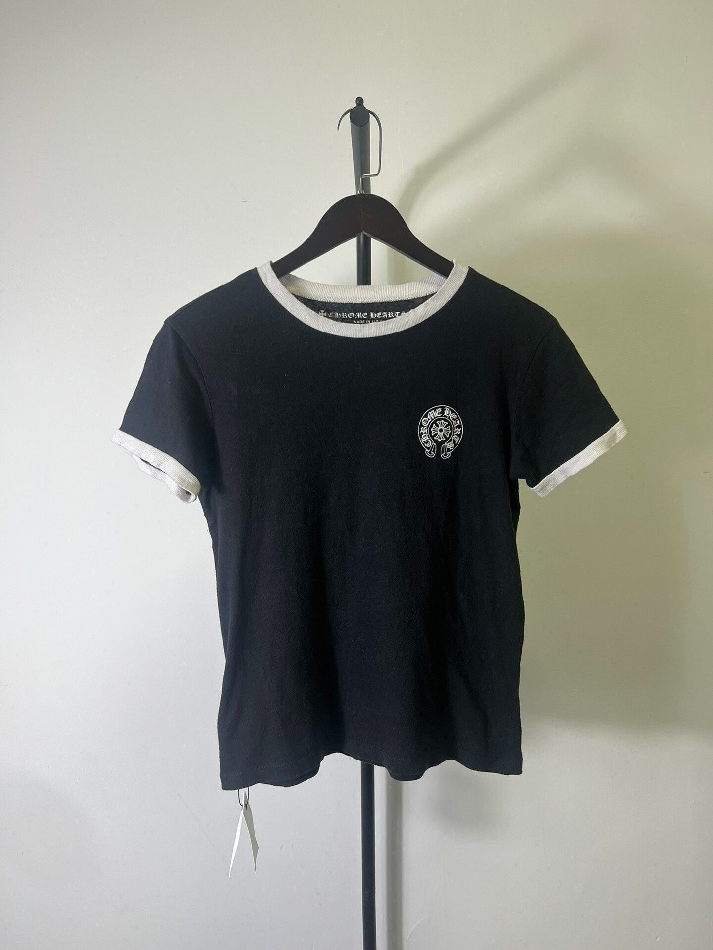 Chrome Hearts Chrome Hearts Horseshoe Logo Ringer T-Shirt XS Size US XS / EU 42 / 0 - 2 Thumbnail