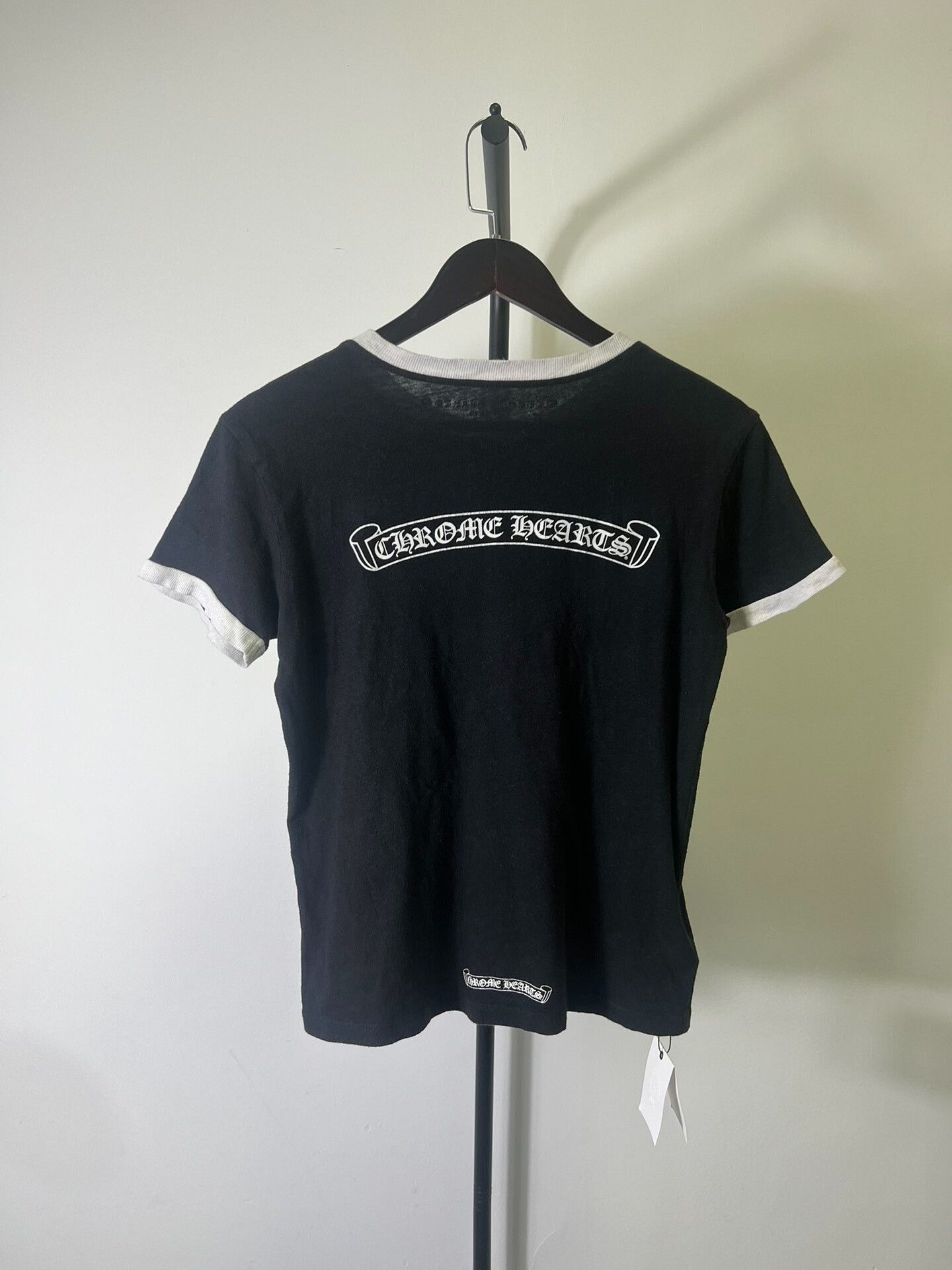 Chrome Hearts Chrome Hearts Horseshoe Logo Ringer T-Shirt XS Size US XS / EU 42 / 0 - 3 Thumbnail