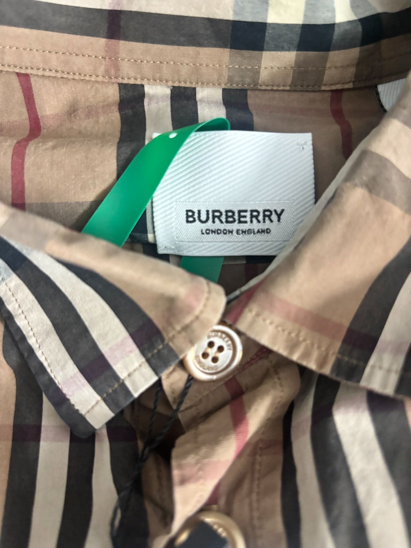 Burberry Burberry Classic Check Cotton Shirt L Size US L / EU 52-54 / 3 - 4 Thumbnail