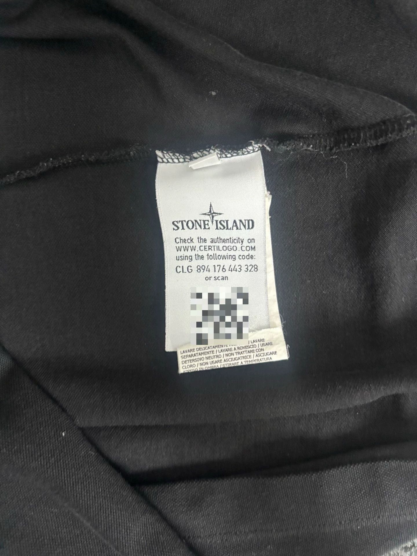 Stone Island Stone Island Slim Fit Compass Patch Polo Black S Size US S / EU 44-46 / 1 - 5 Thumbnail