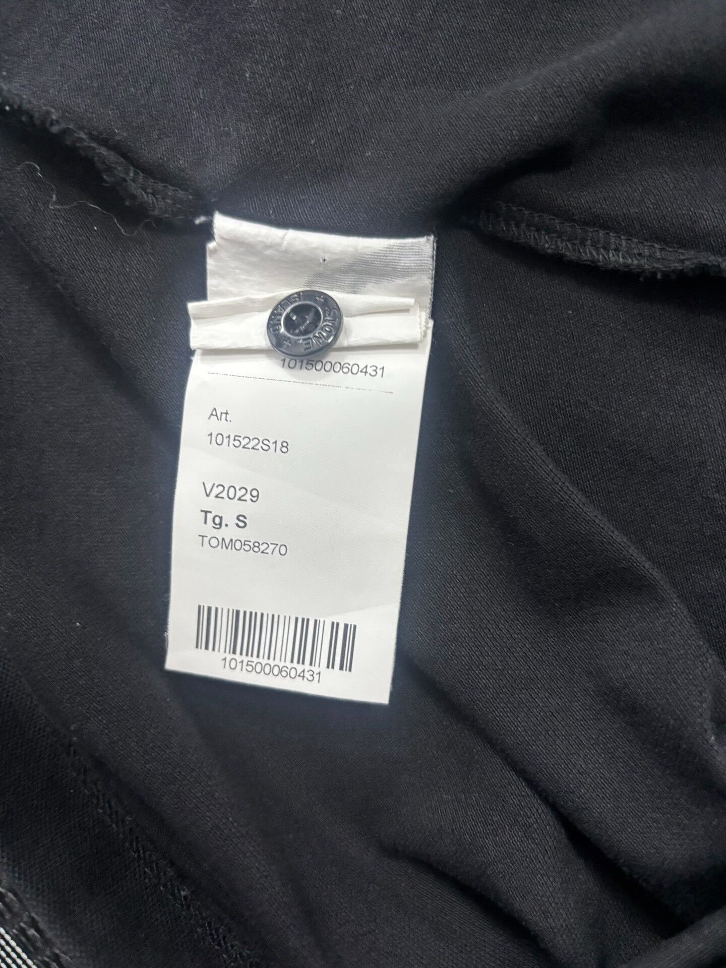 Stone Island Stone Island Slim Fit Compass Patch Polo Black S Size US S / EU 44-46 / 1 - 6 Thumbnail