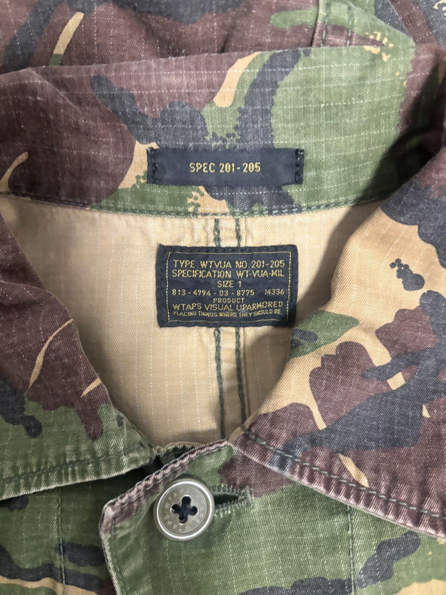 Wtaps WTAPS DPM Camo Jungle L/S Shirt Size 1 Size US S / EU 44-46 / 1 - 4 Thumbnail