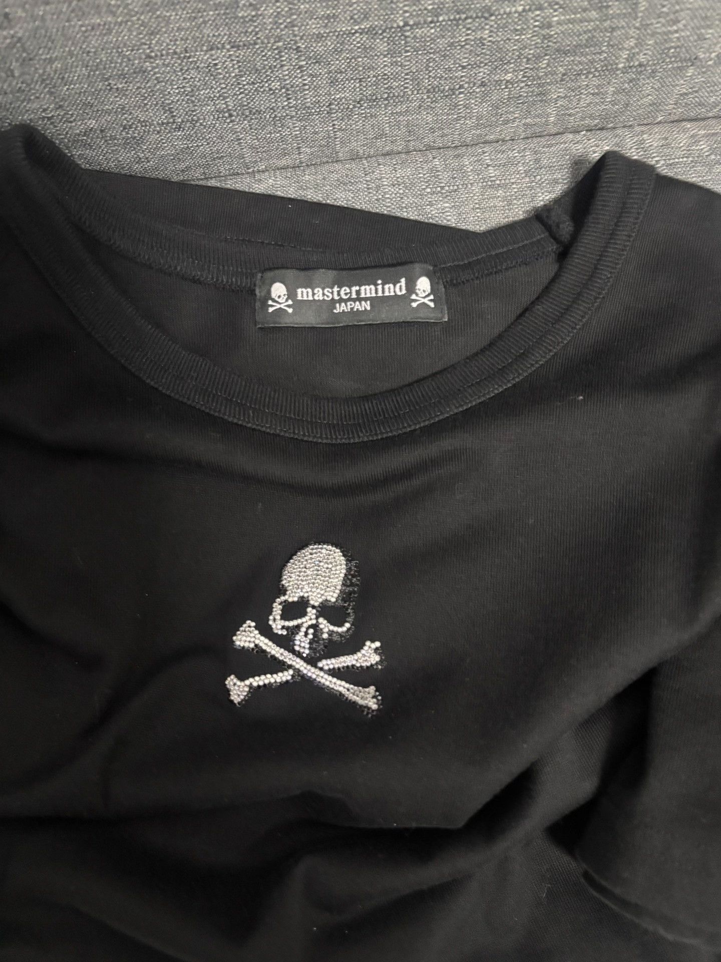 Mastermind Japan Mastermind JAPAN Rhinestone Skull Logo T-Shirt S Size US S / EU 44-46 / 1 - 4 Thumbnail