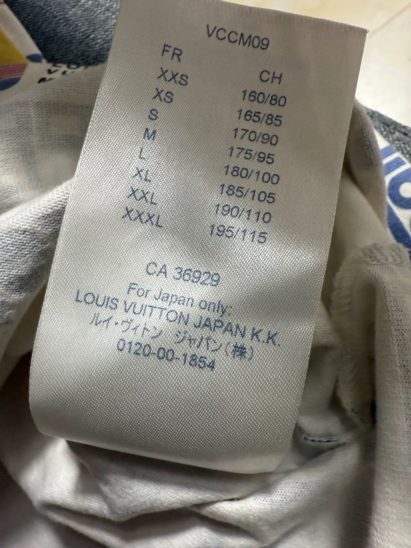 Louis Vuitton Louis Vuitton Multi Logo Graphic T-Shirt L Size US L / EU 52-54 / 3 - 5 Thumbnail