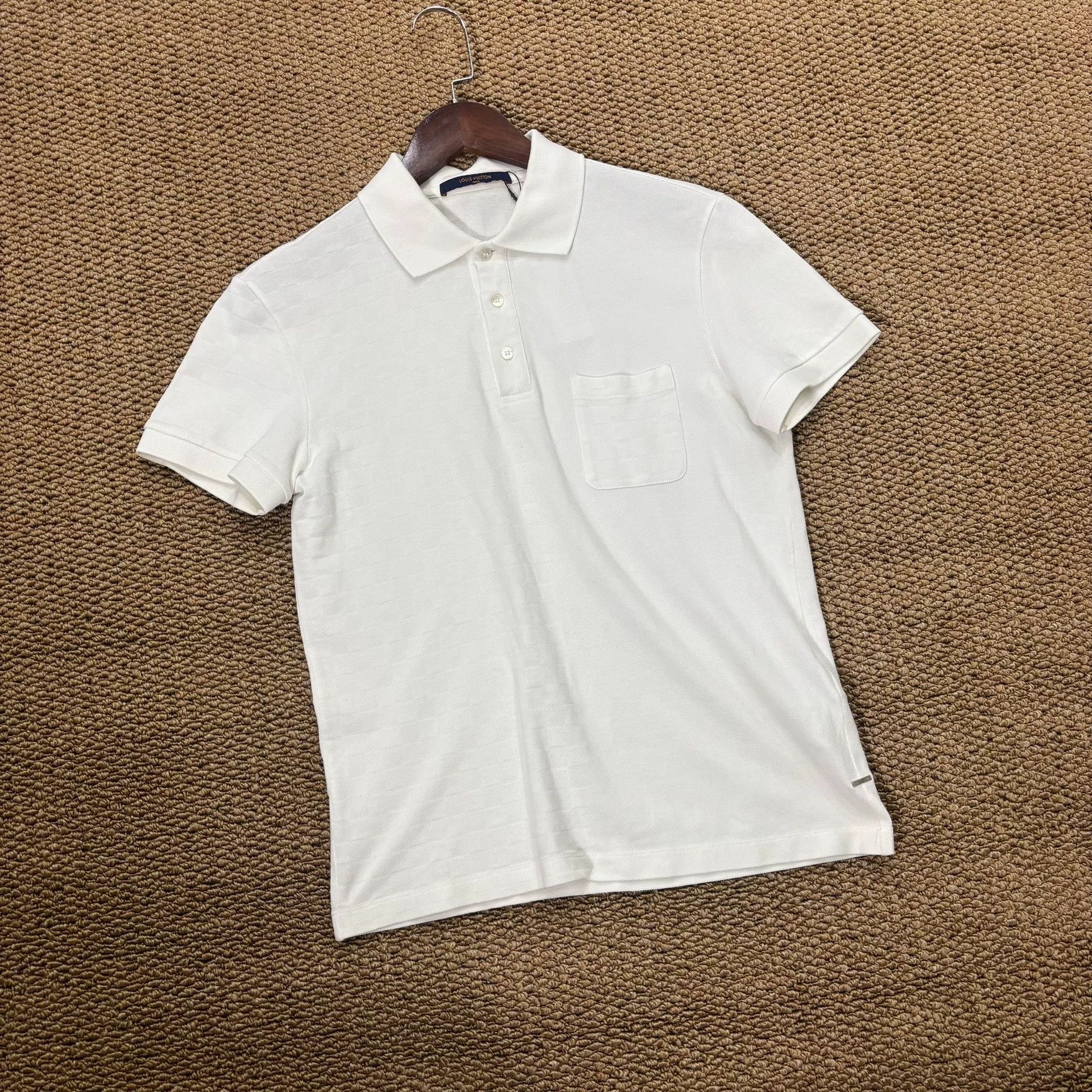 Louis Vuitton Louis Vuitton Damier Check Polo Shirt S Size US S / EU 44-46 / 1 - 2 Thumbnail