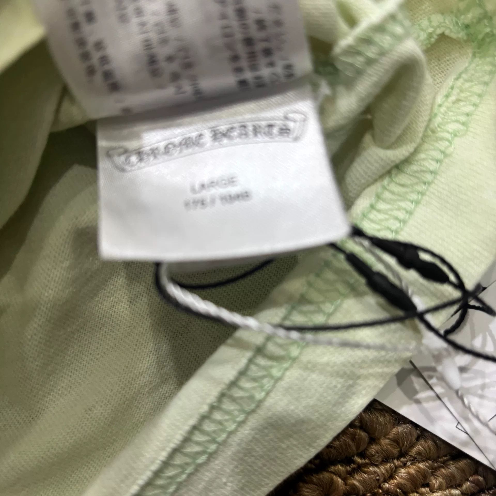 Chrome Hearts Chrome Hearts x Matty Boy Mint Green T-Shirt Size L Size US L / EU 52-54 / 3 - 6 Thumbnail