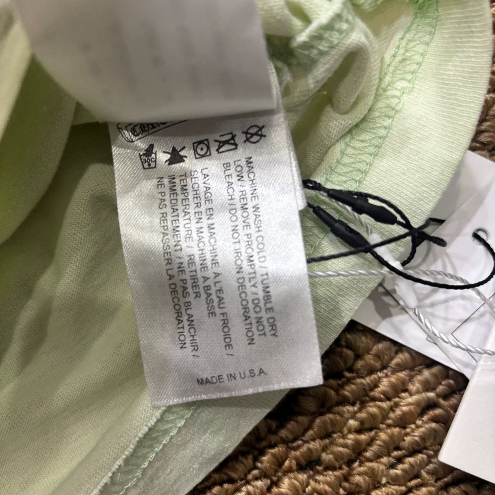 Chrome Hearts Chrome Hearts x Matty Boy Mint Green T-Shirt Size L Size US L / EU 52-54 / 3 - 5 Thumbnail