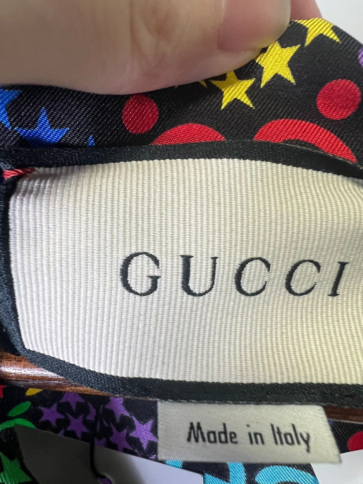 Gucci Gucci Rainbow GG Star Silk Short Sleeve Shirt EU 48 Size US M / EU 48-50 / 2 - 3 Thumbnail