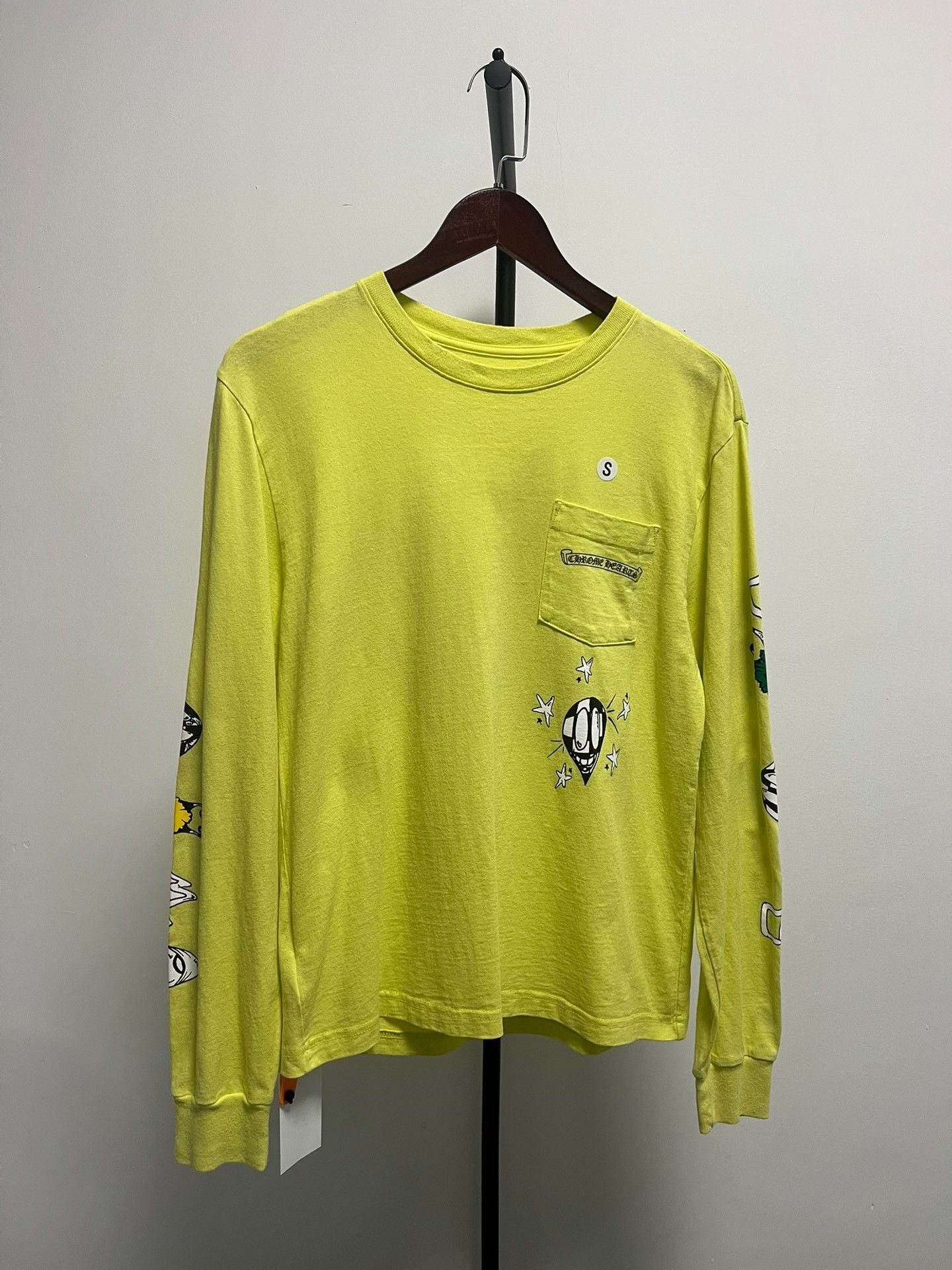 Chrome Hearts Chrome Hearts Matty Boy Neon Long Sleeve T-Shirt S Size US S / EU 44-46 / 1 - 2 Thumbnail