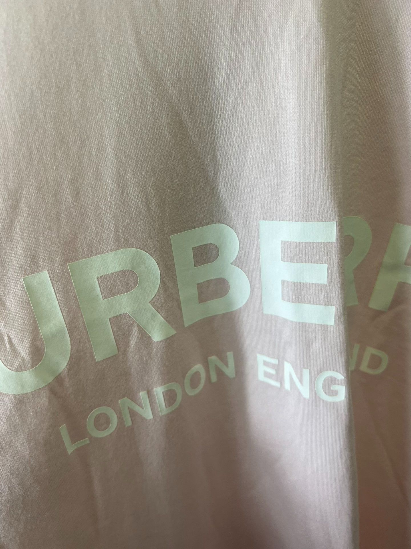 Burberry Burberry Logo Print T-Shirt Pink Size S Size US S / EU 44-46 / 1 - 6 Thumbnail