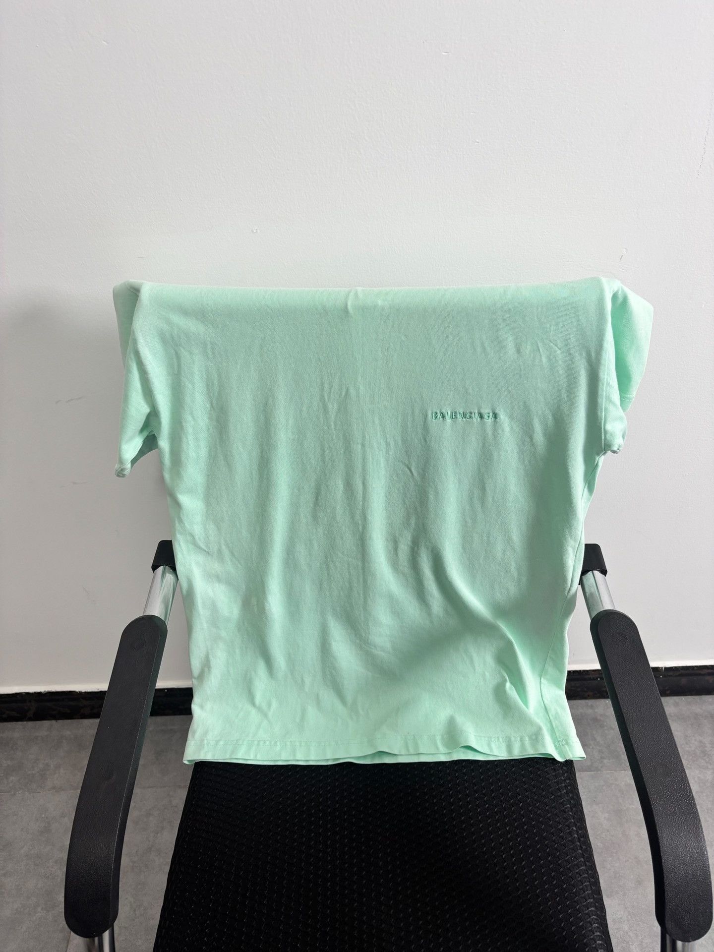 Balenciaga Balenciaga Embroidered Logo T-Shirt XS Size US XS / EU 42 / 0 - 2 Thumbnail